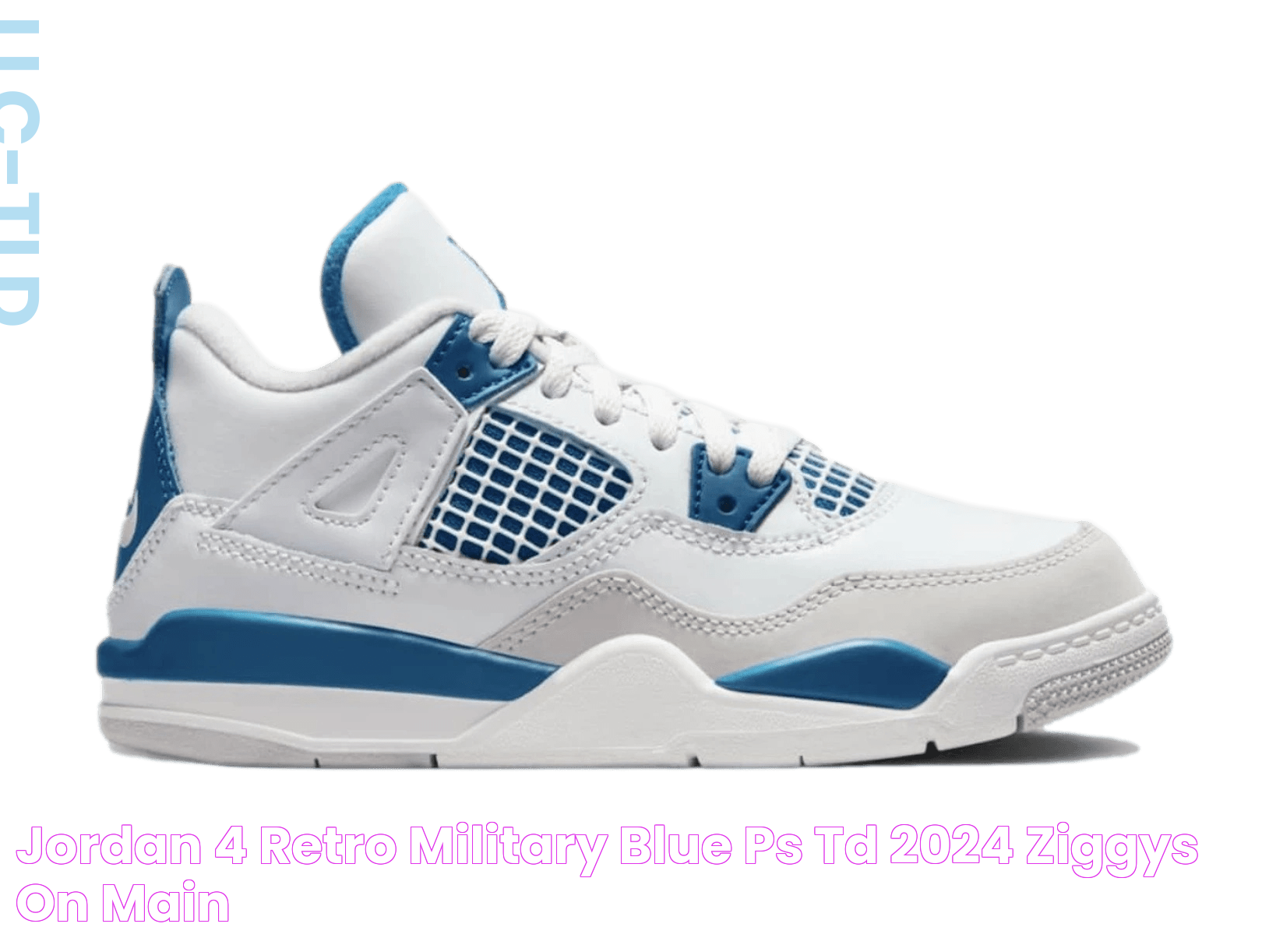 Jordan 4 Retro Military Blue (PS & TD) (2024) Ziggys On Main