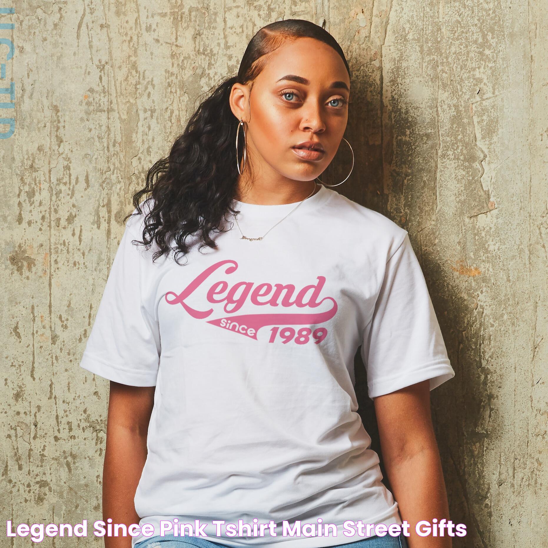 Legend since, Pink TShirt Main Street Gifts