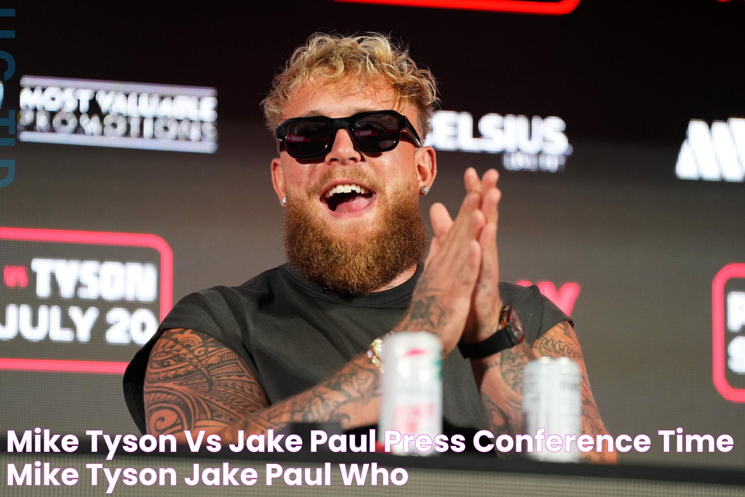 Mike Tyson Vs Jake Paul Press Conference: A Clash Of Titans