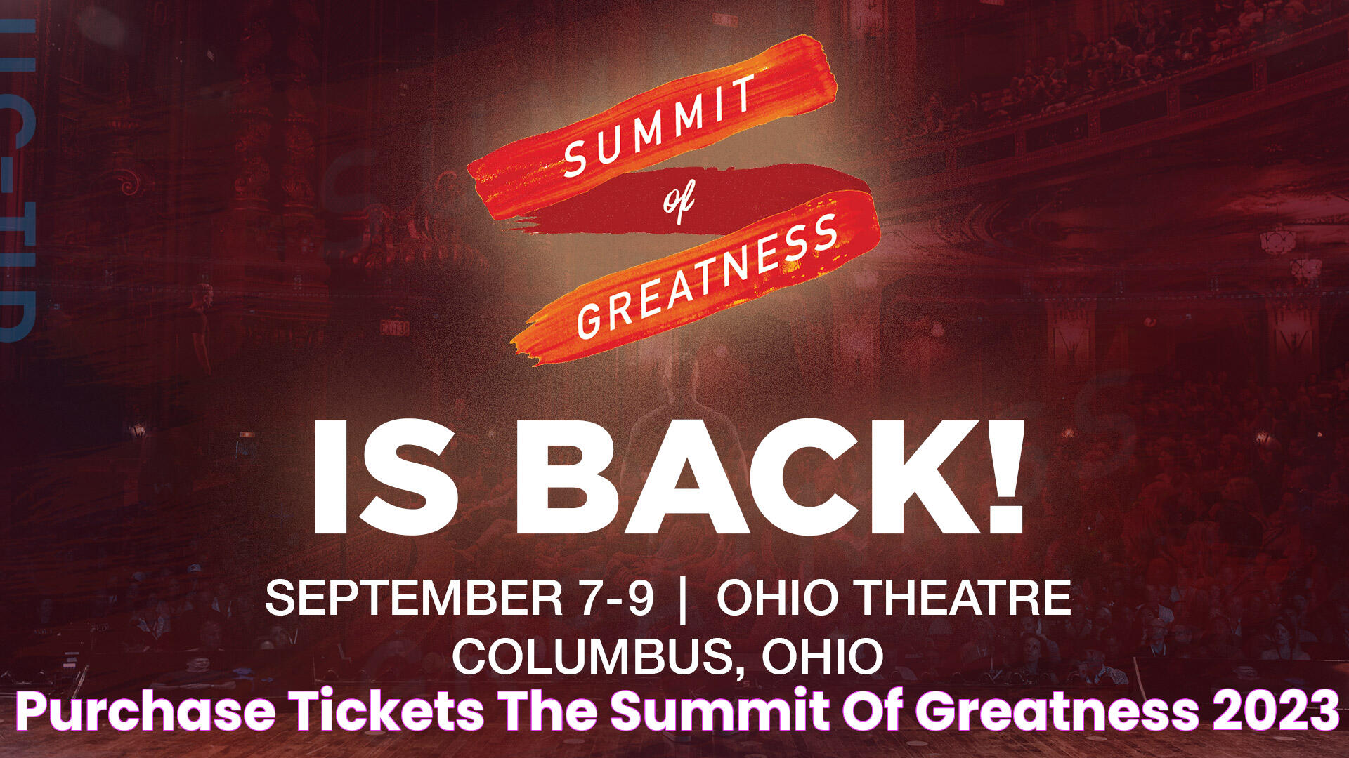 Greatness Summit: Your Pathway To Excellence