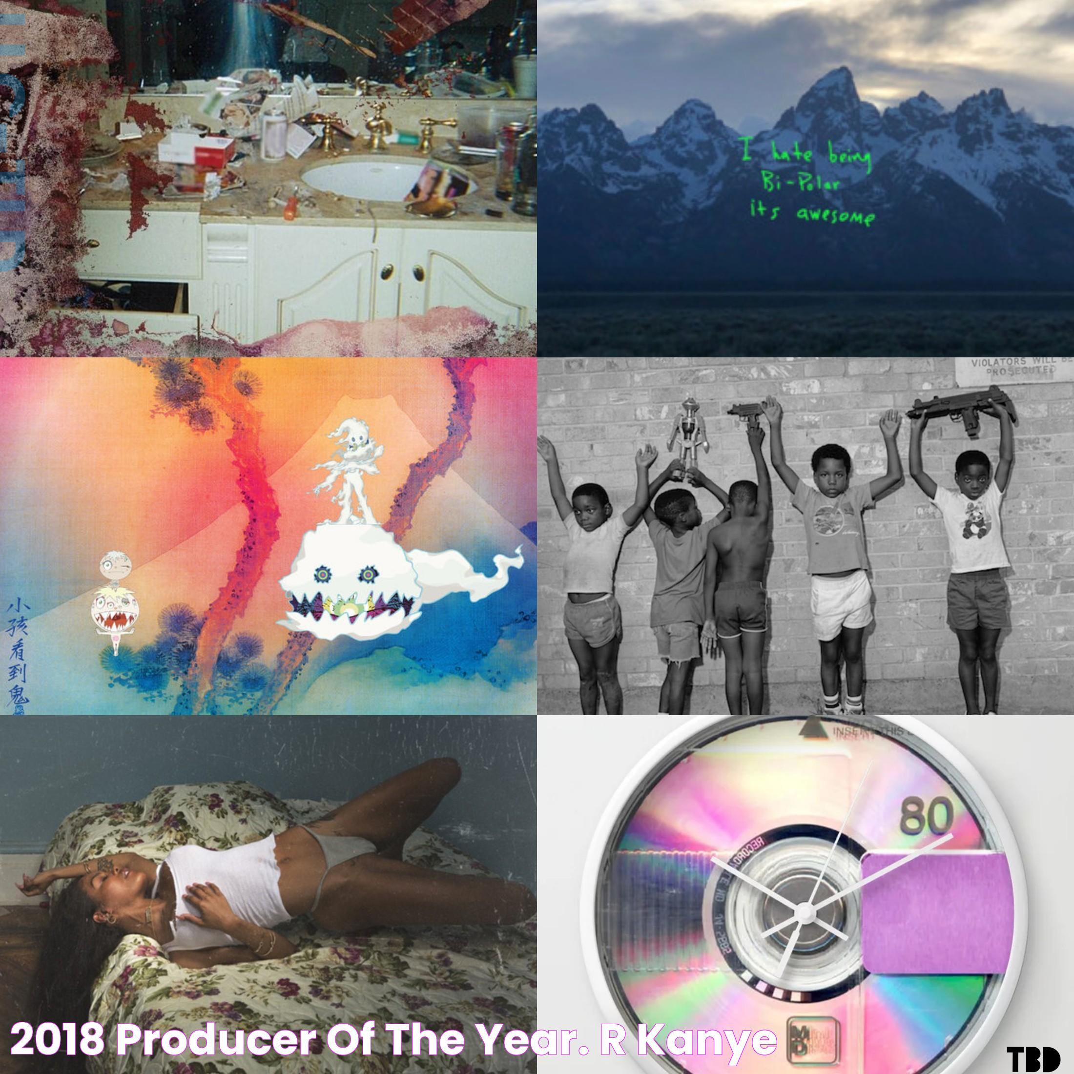 2018 Producer of the Year. r/Kanye