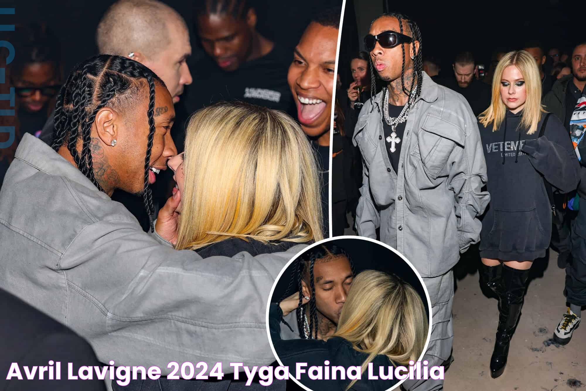 Avril Lavigne 2024 Tyga Faina Lucilia