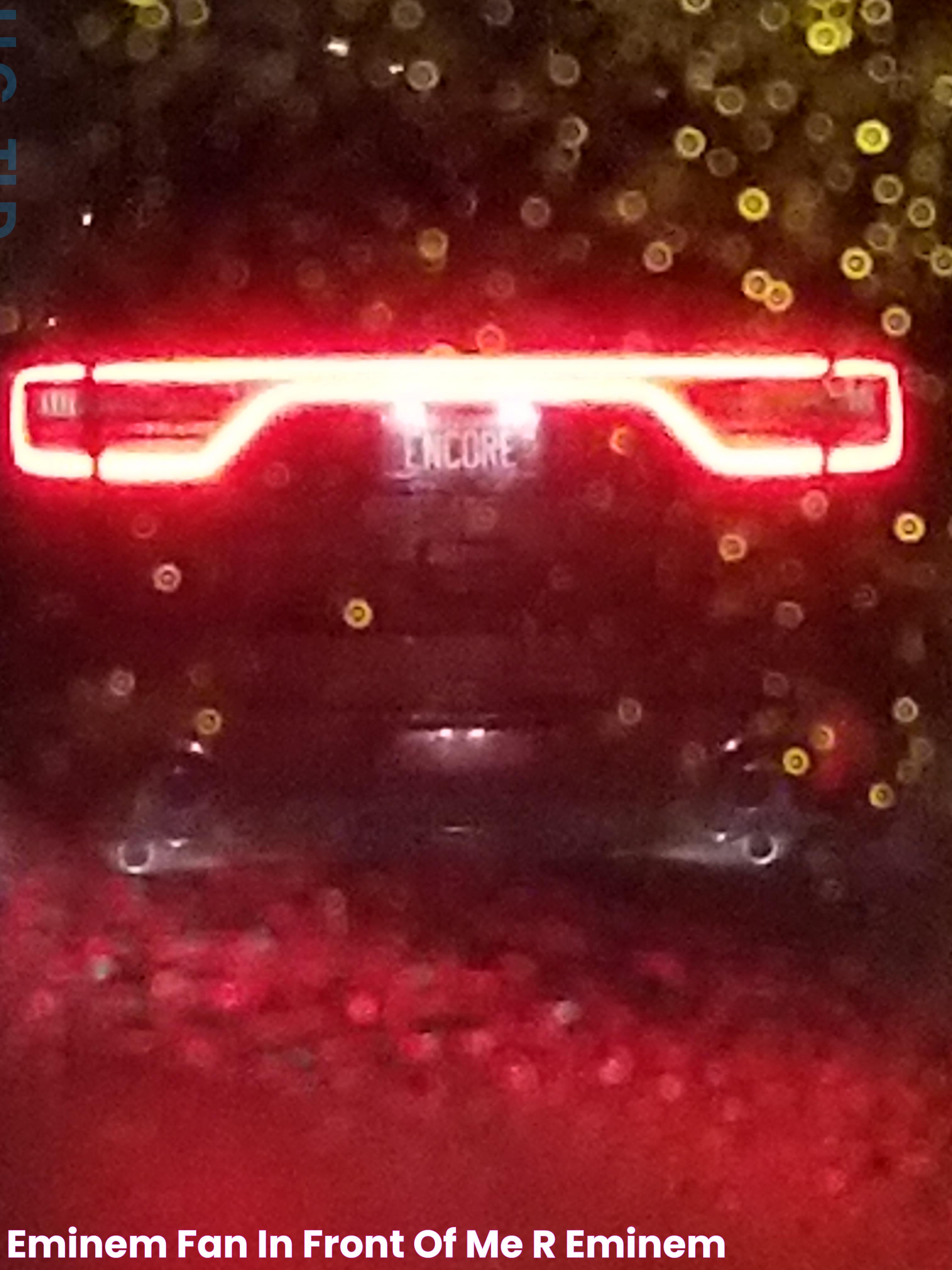 Eminem fan in front of me? r/Eminem