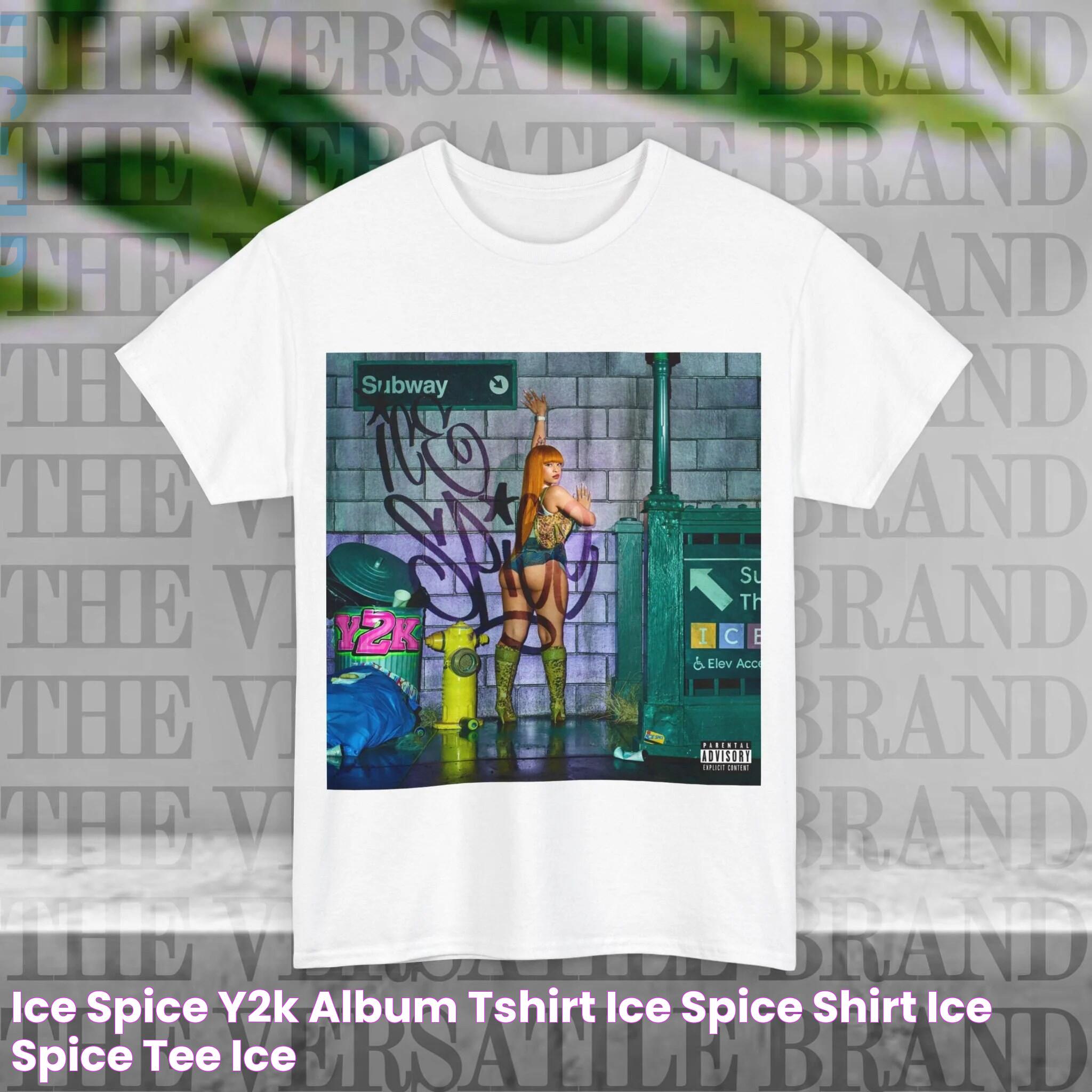 Ice Spice Y2K Album Tshirt / Ice Spice Shirt / Ice Spice Tee / Ice