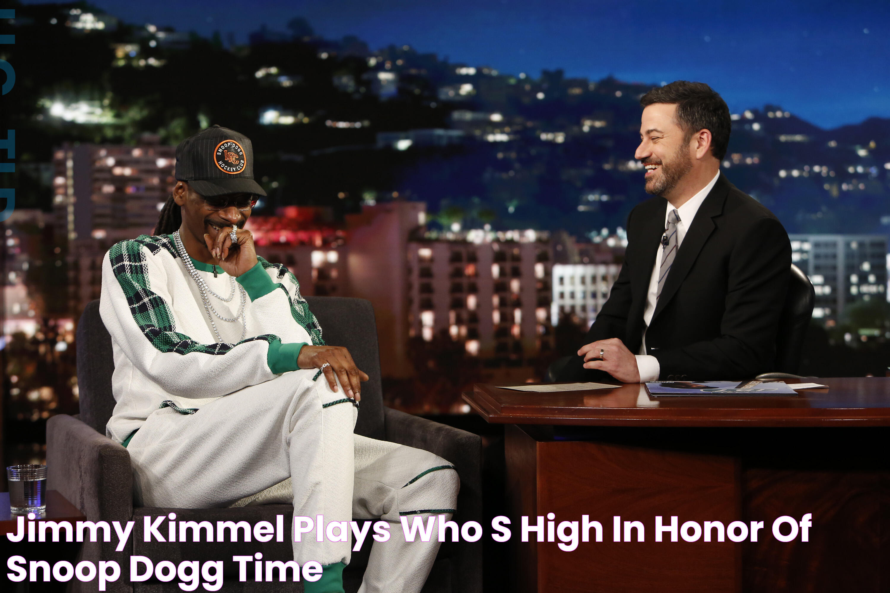 Jimmy Kimmel Plays 'Who’s High?' in Honor of Snoop Dogg TIME