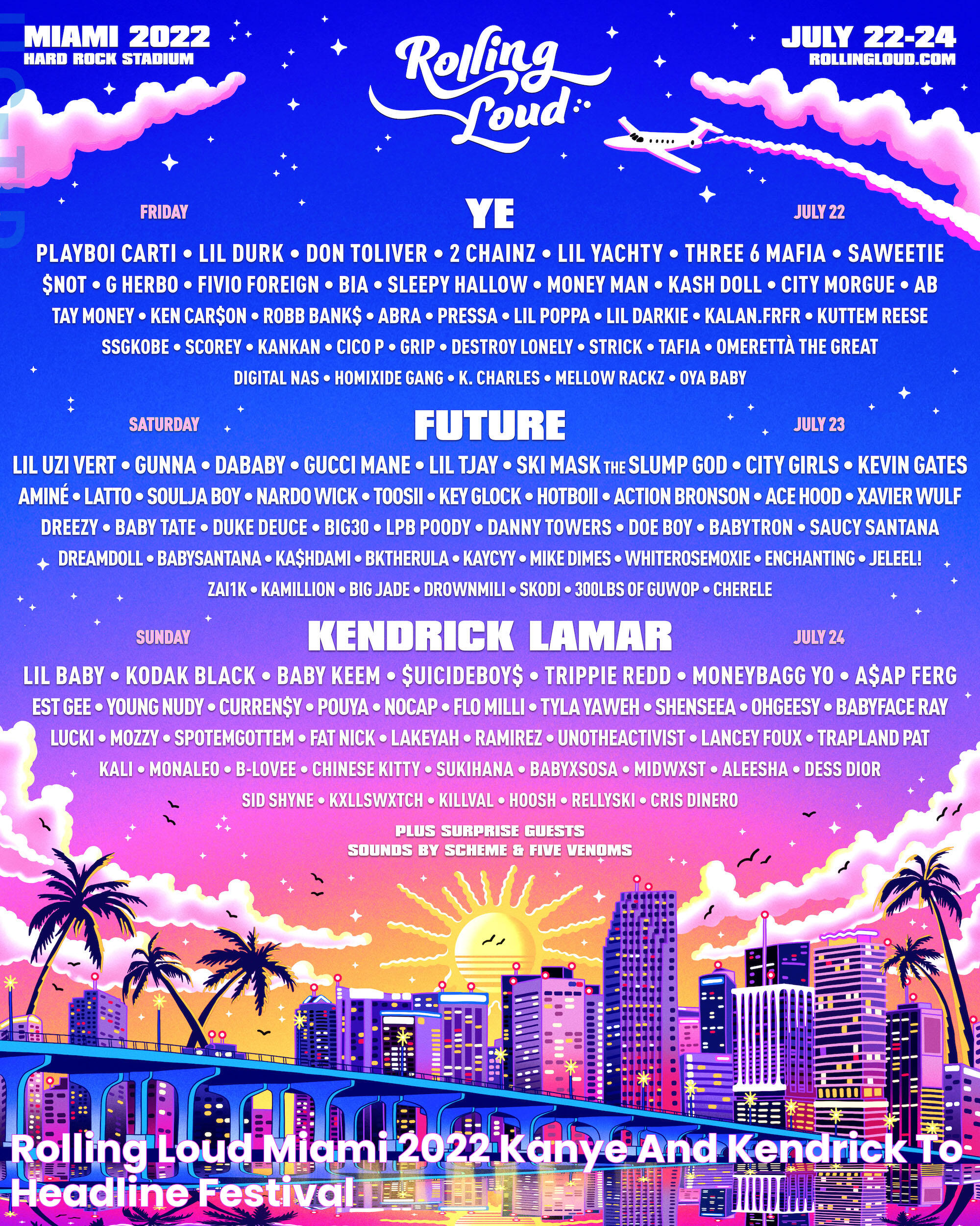 Exciting Highlights: Rolling Loud Miami 2022 Lineup