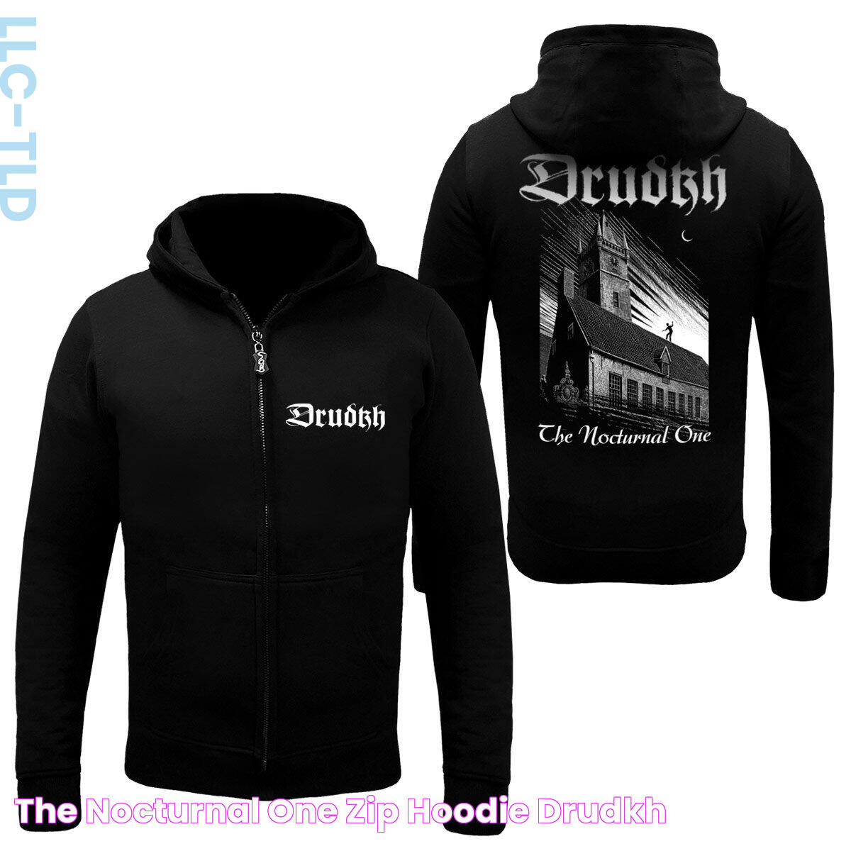 The Nocturnal One Zip Hoodie Drudkh