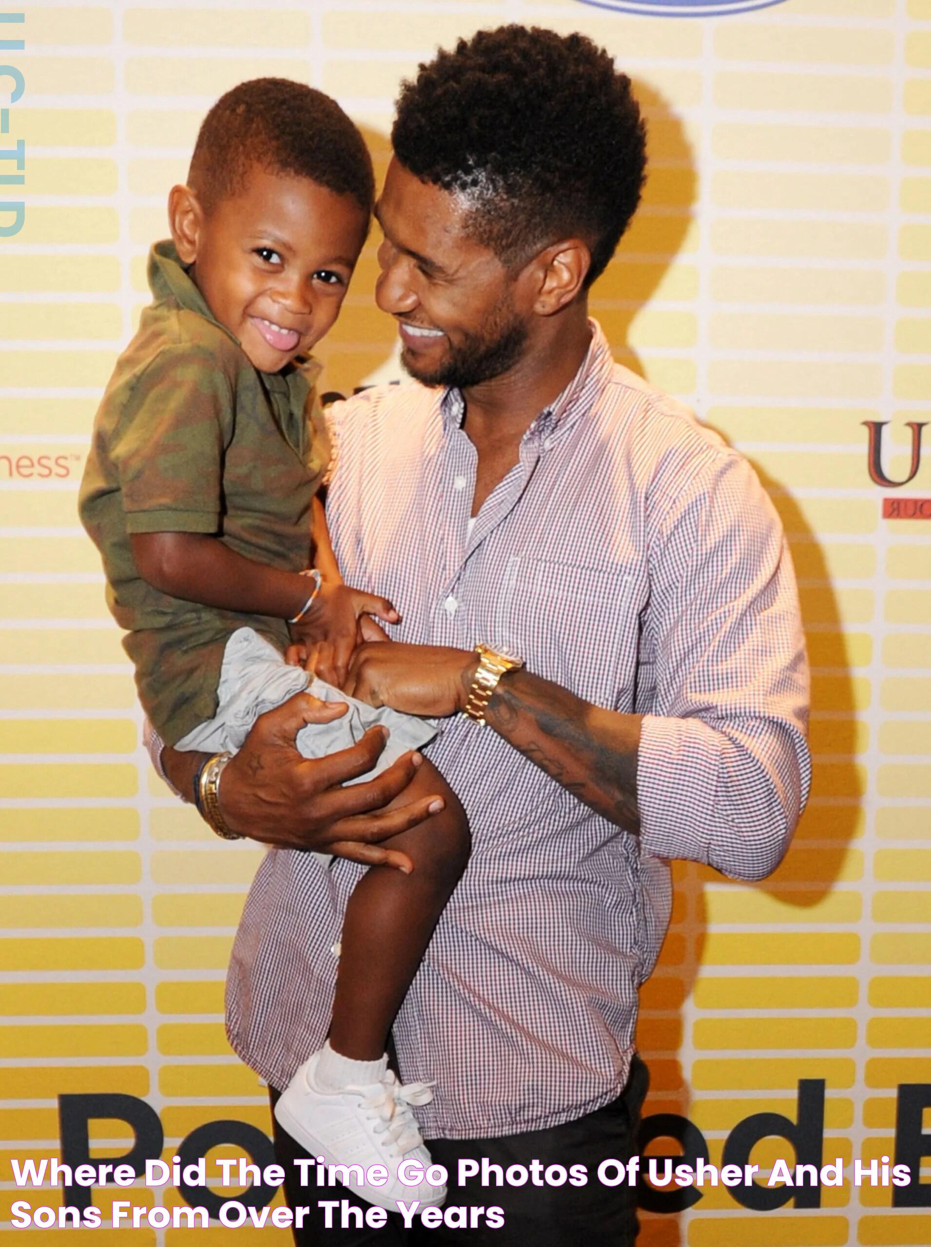 Usher And Kids: A Harmonious Blend Of Music And Family Life