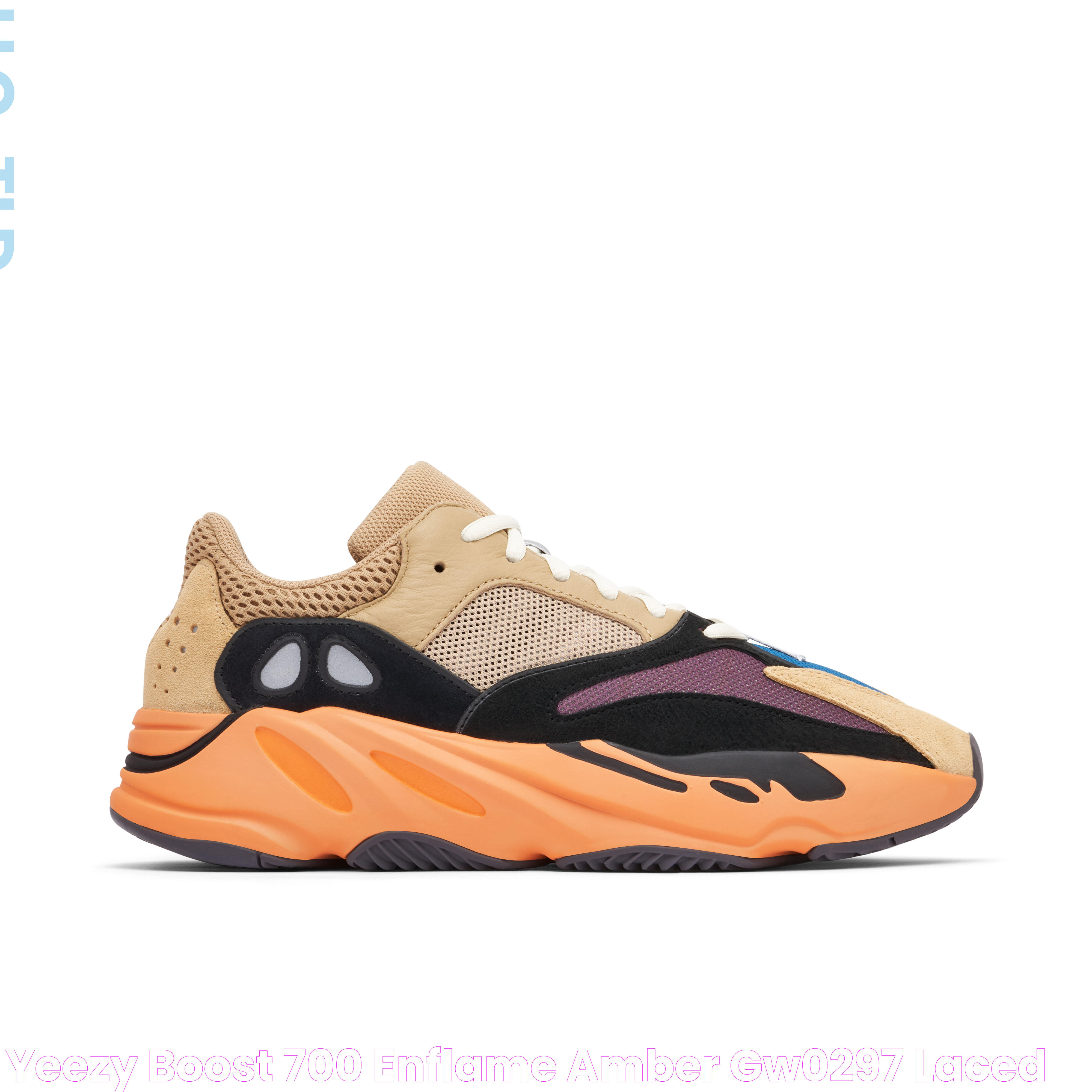 Yeezy Boost 700 Enflame Amber GW0297 Laced