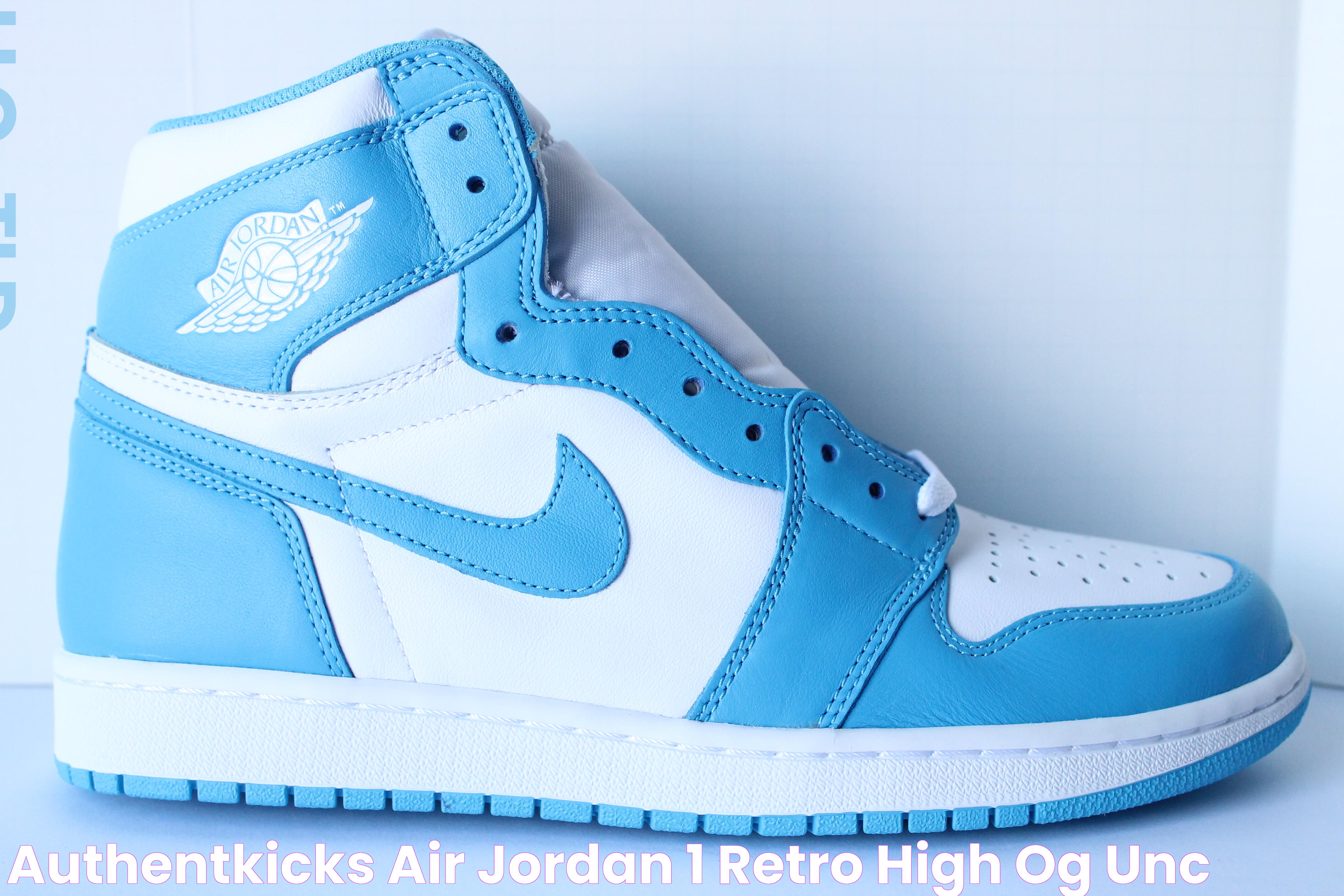 AuthentKicks Air Jordan 1 Retro High OG UNC