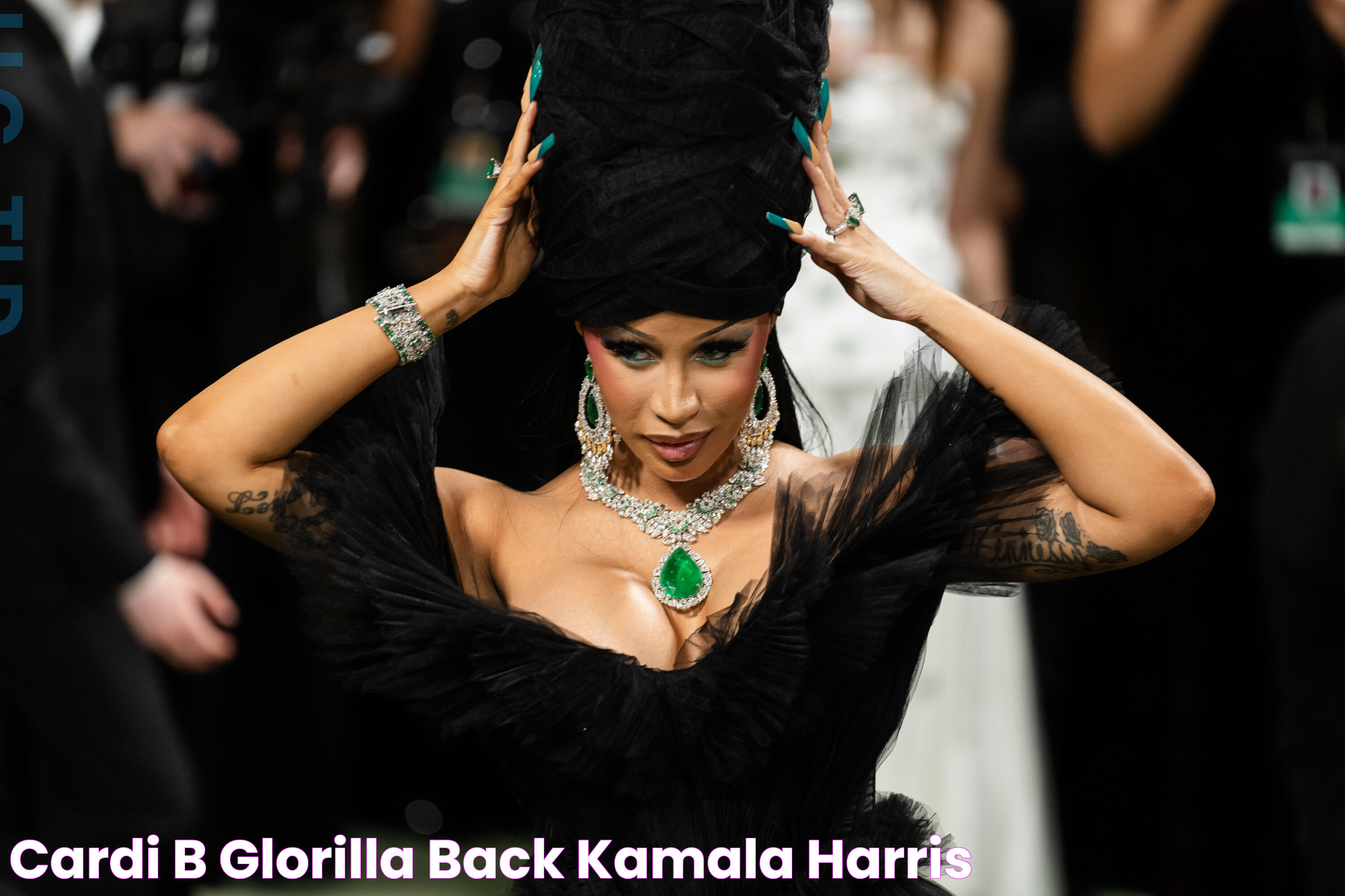 Cardi B, GloRilla back Kamala Harris