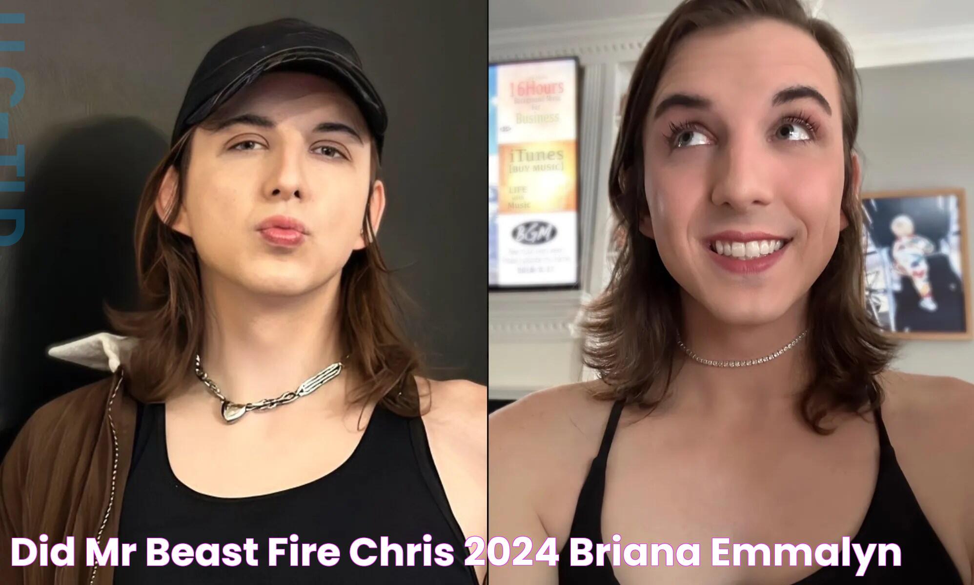 Did Mr Beast Fire Chris 2024 Briana Emmalyn