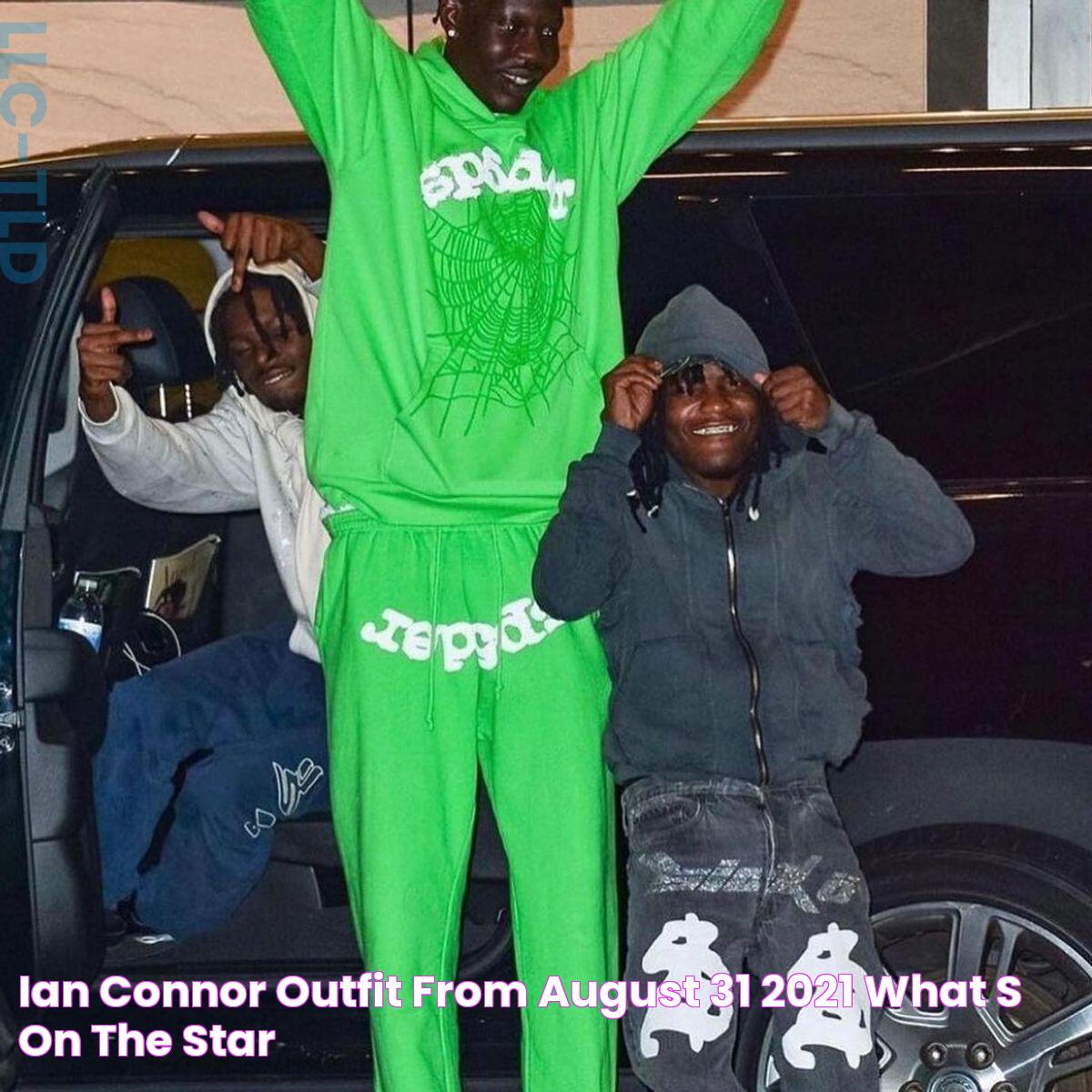 Ian Connor Outfit from August 31, 2021 WHAT’S ON THE STAR?