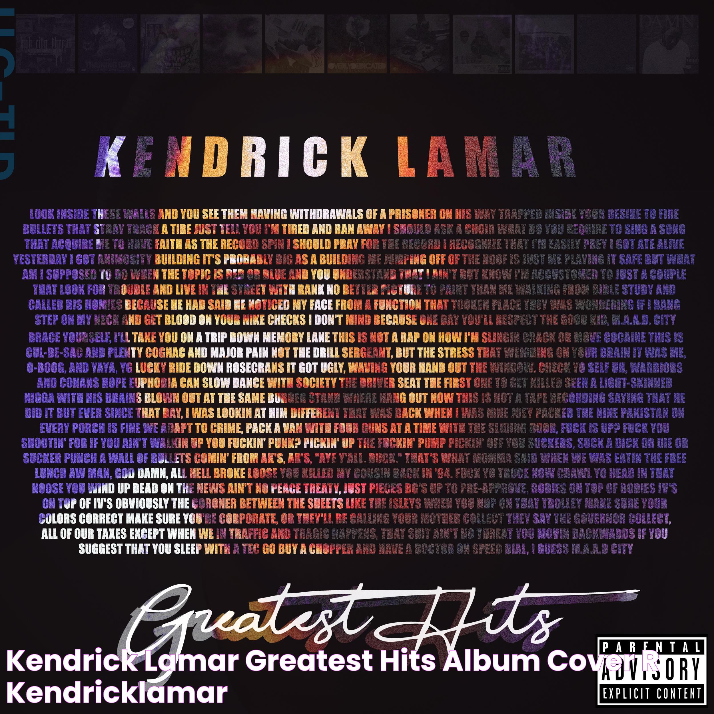 Iconic Kendrick Lamar Top Hits: A Must-Know Compilation