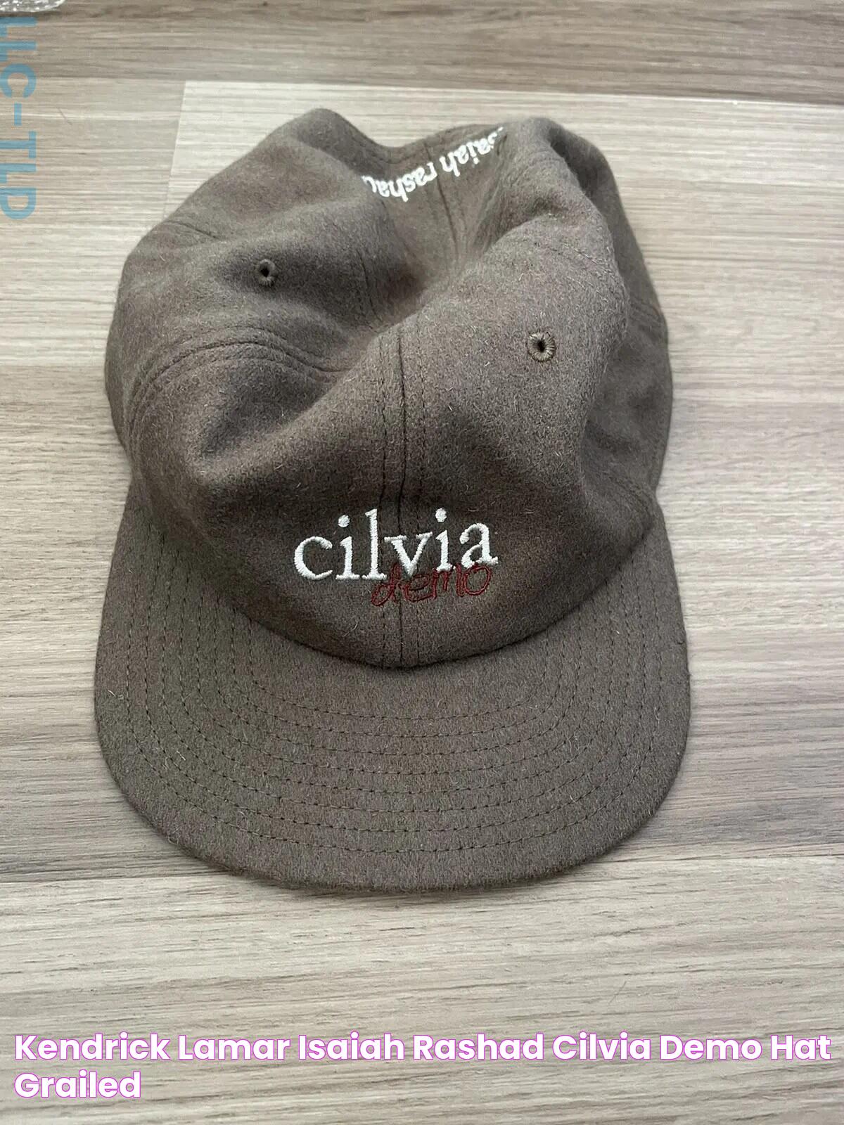 Kendrick Lamar Isaiah Rashad Cilvia Demo Hat Grailed