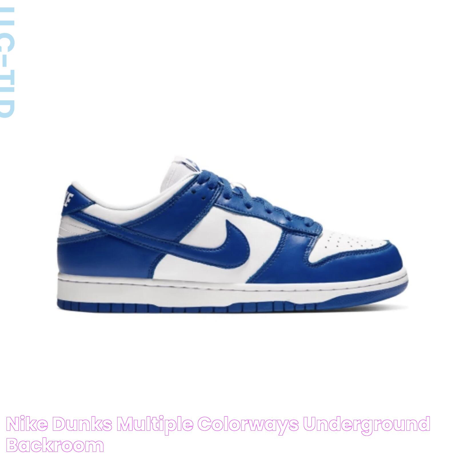 Nike Dunks (Multiple Colorways) Underground Backroom