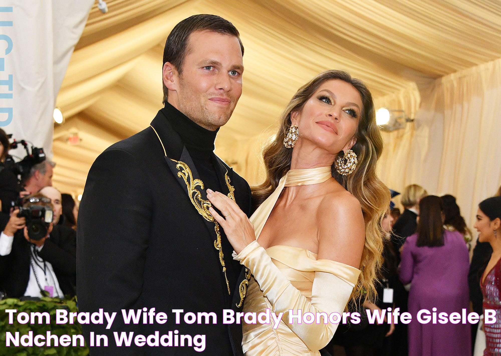 Tom Brady Wife / Tom Brady honors wife Gisele Bündchen in wedding