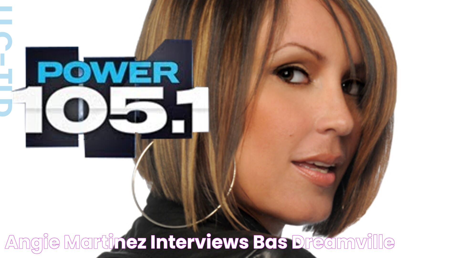 Angie Martinez Interviews: The Power Of Conversations