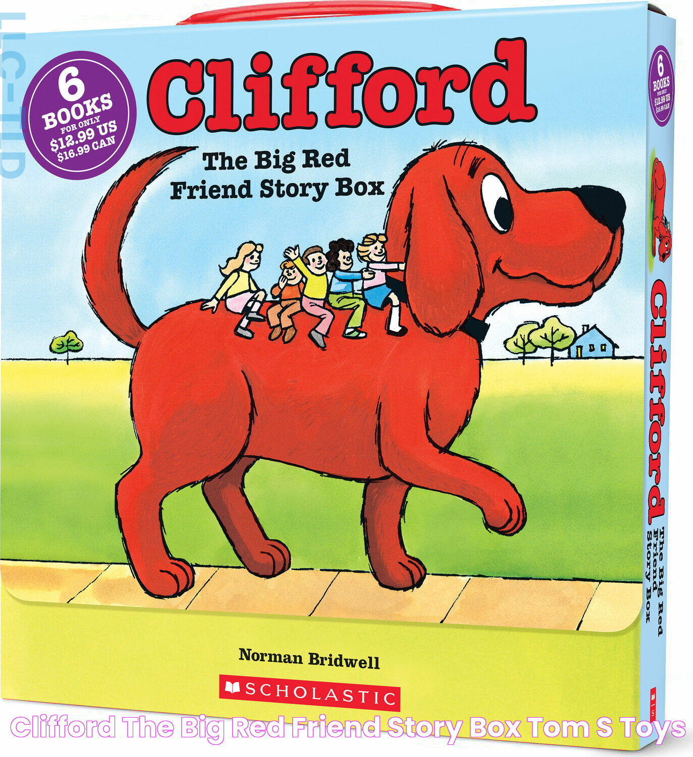 Clifford the Big Red Friend Story Box Tom's Toys