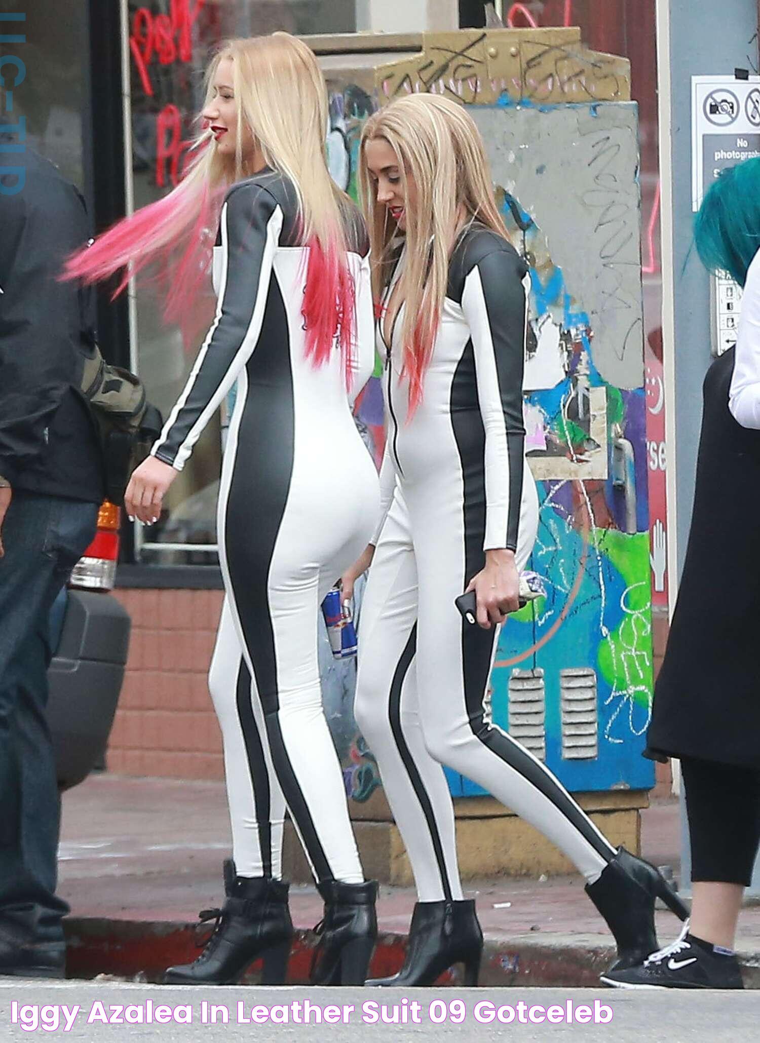 Iggy Azalea in Leather Suit 09 GotCeleb