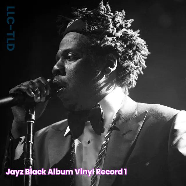 JAYZ Black Album Vinyl Record