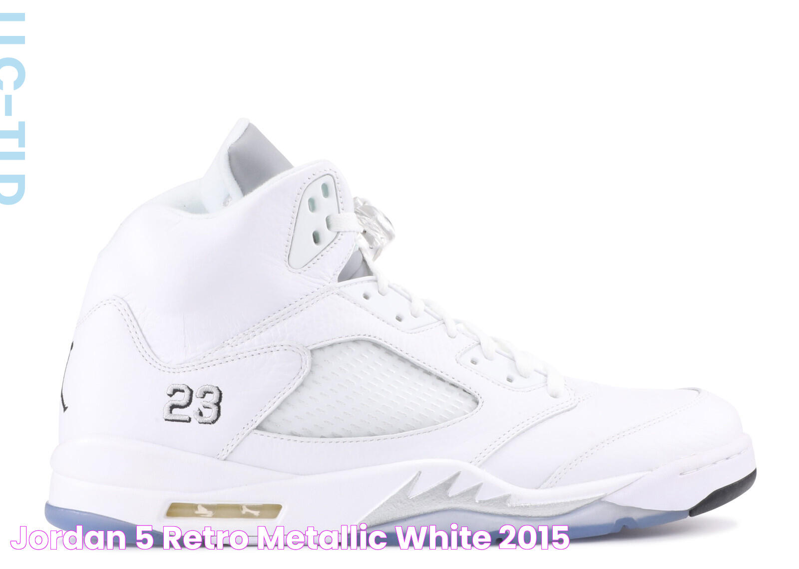 Alluring Features And History Of Metallic White Jordan 5 Sneakers