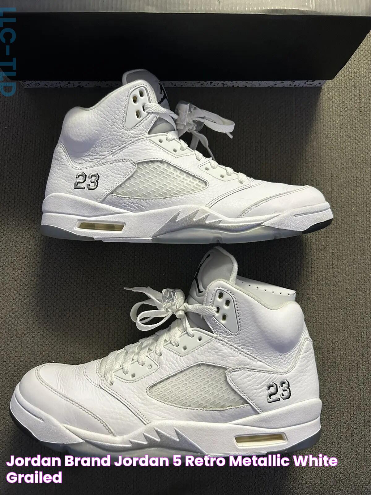 Jordan Brand Jordan 5 Retro “Metallic White” Grailed