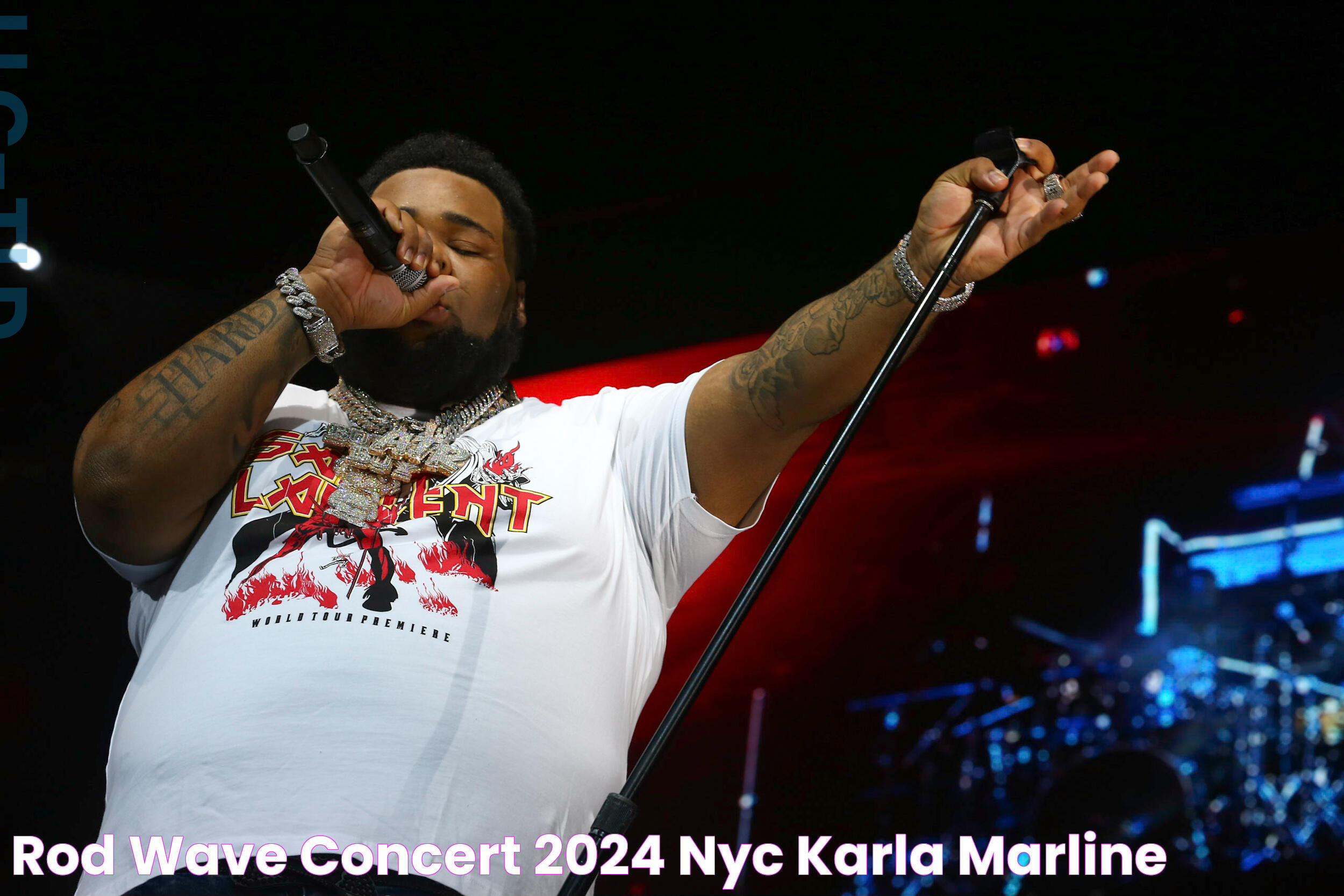 Rod Wave Concert 2024 Nyc Karla Marline