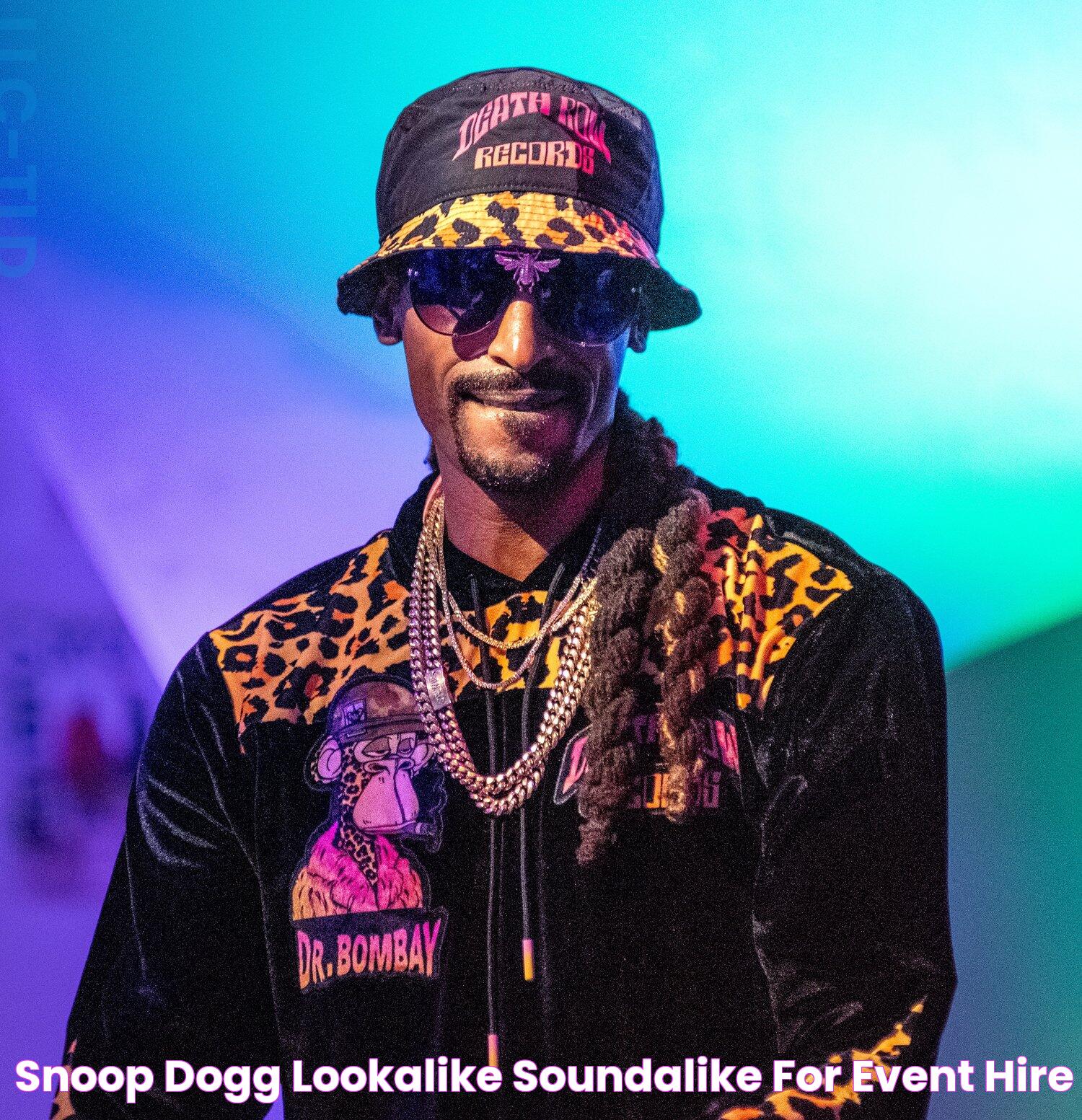 Snoop Dogg Lookalike & Soundalike For Event Hire