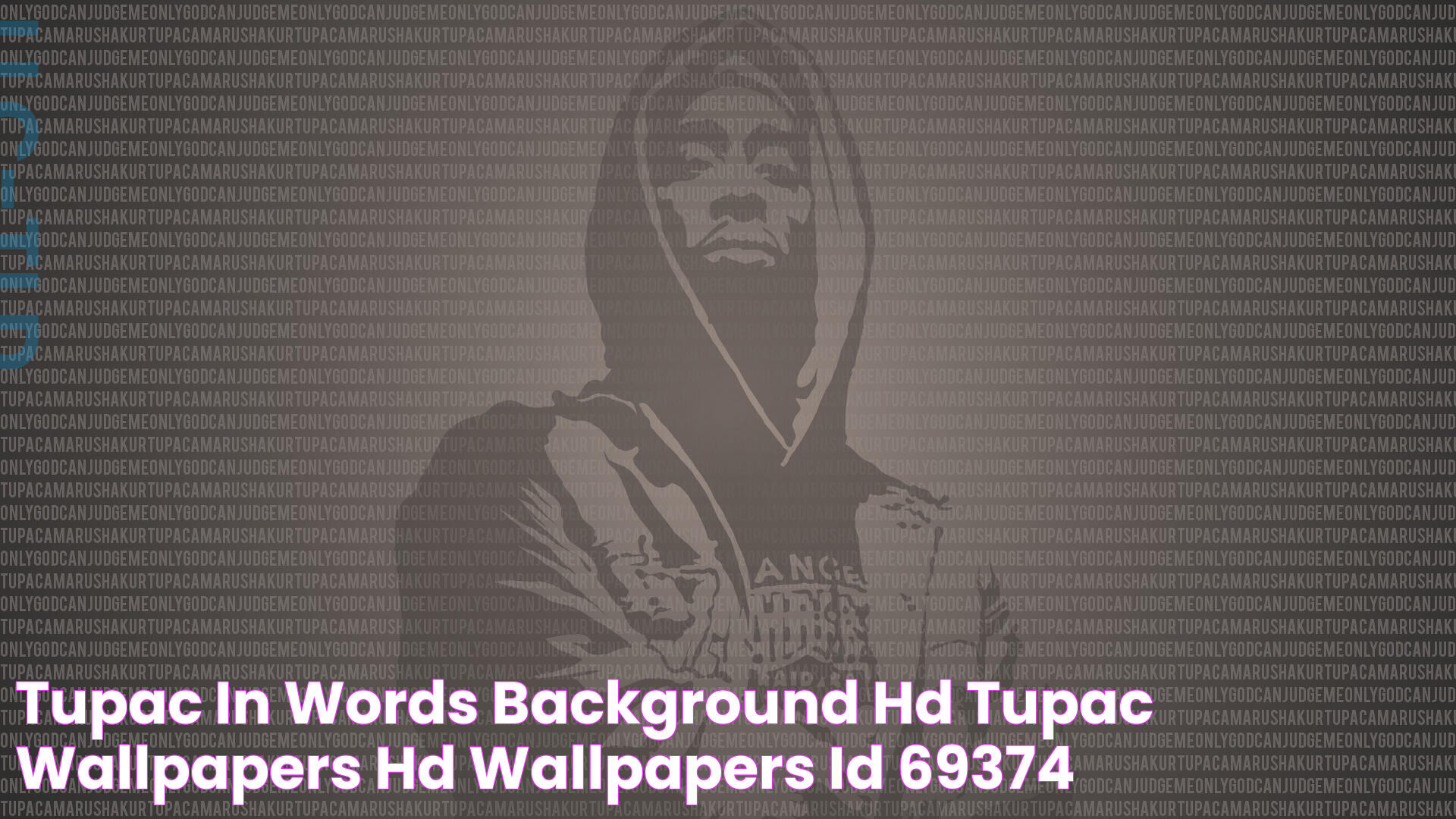 Tupac In Words Background HD Tupac Wallpapers HD Wallpapers ID 69374