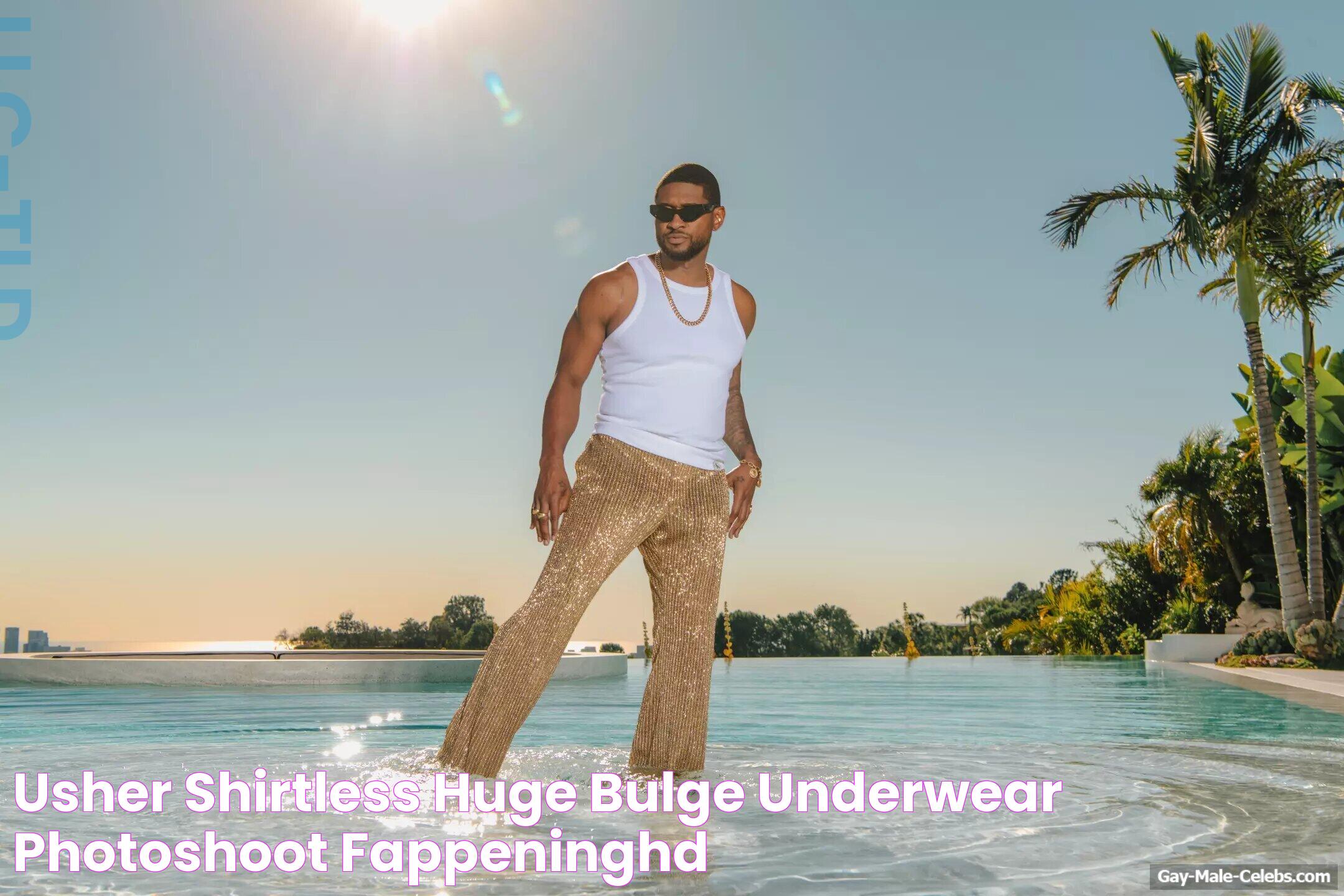 Intriguing Aspects Of Usher In Underwear: Bold Choices And Fashion Statements