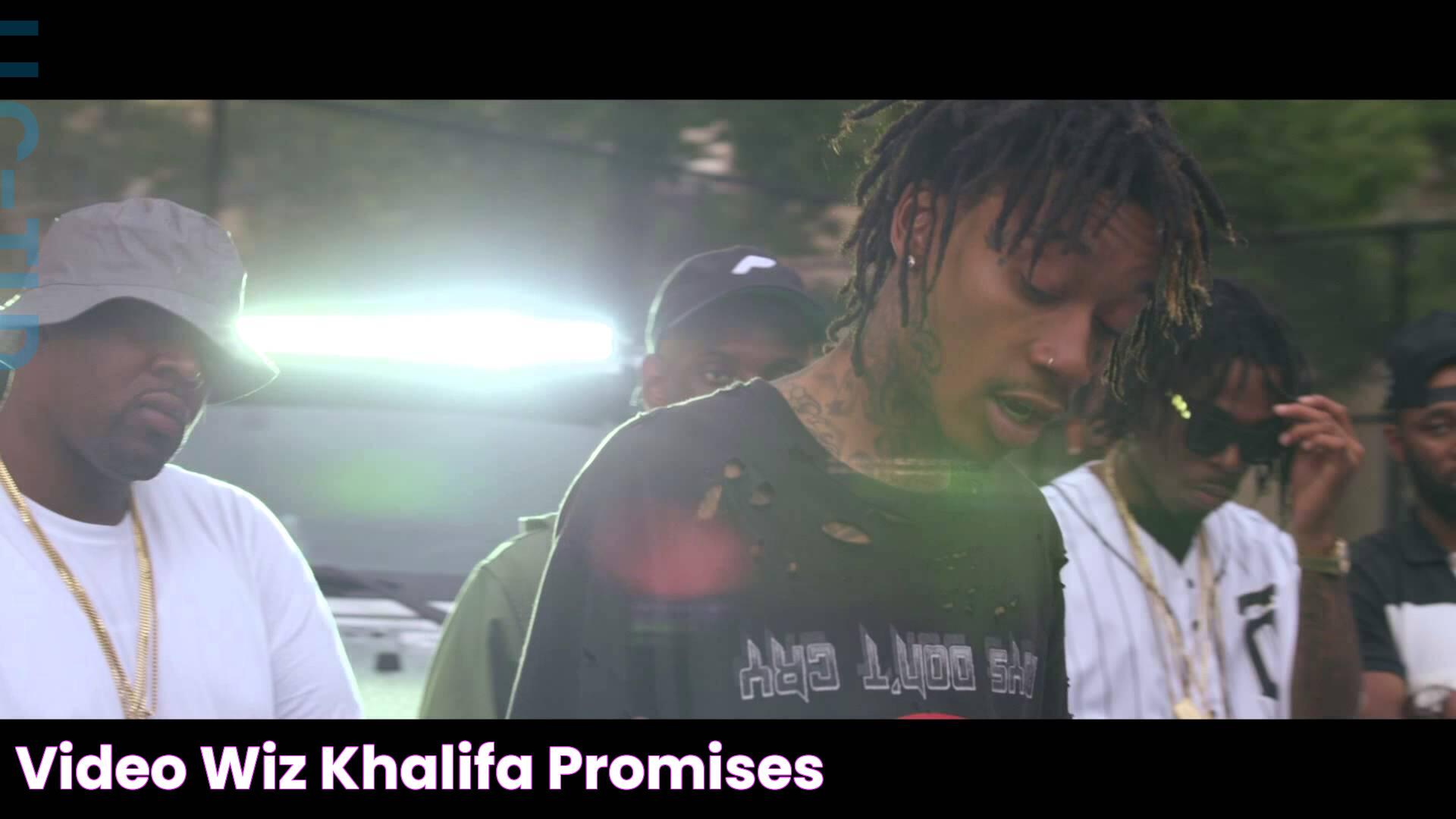 Wiz Khalifa Promises: A Closer Look At His Life And Music