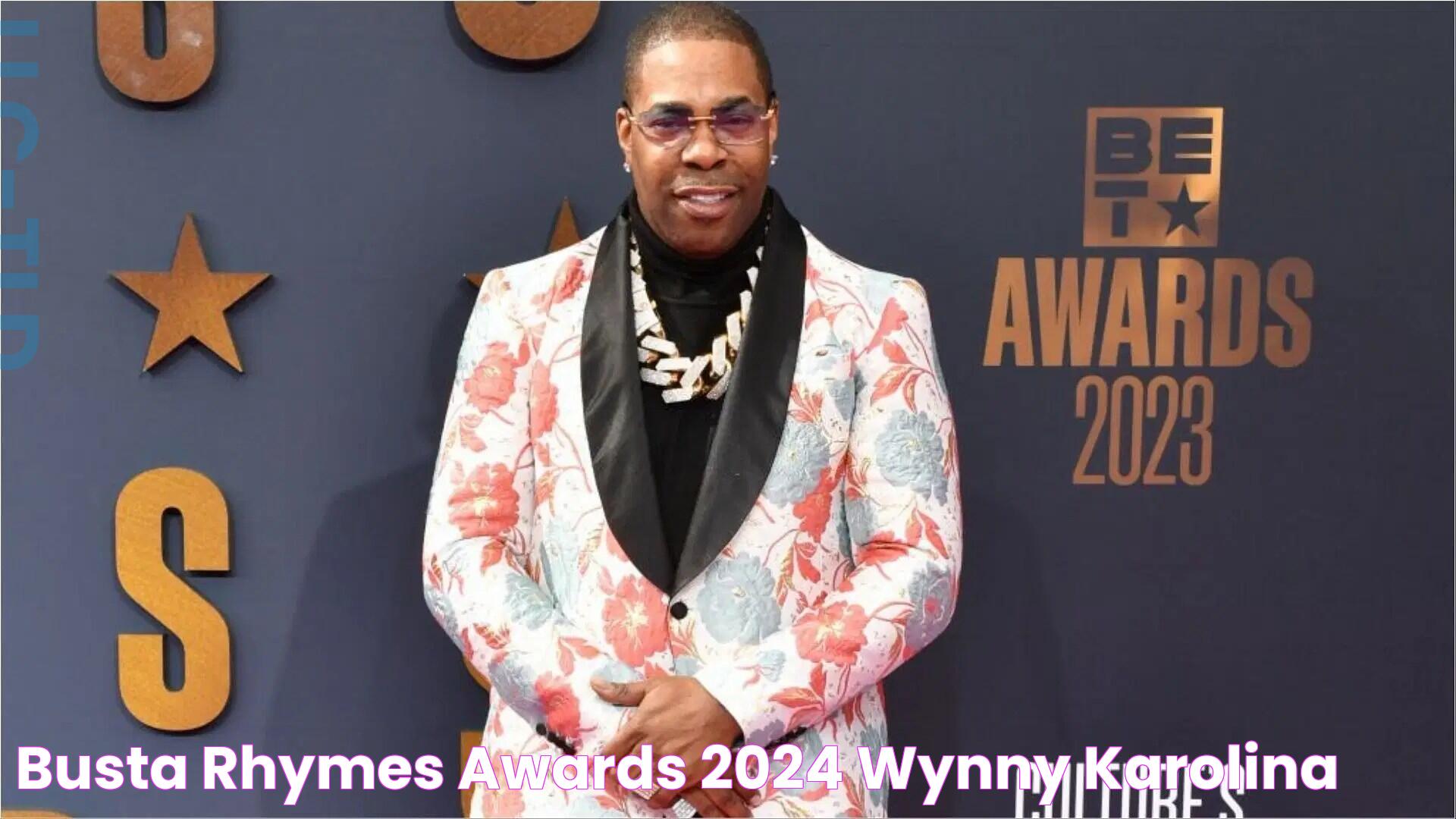 Busta Rhymes Awards 2024 Wynny Karolina