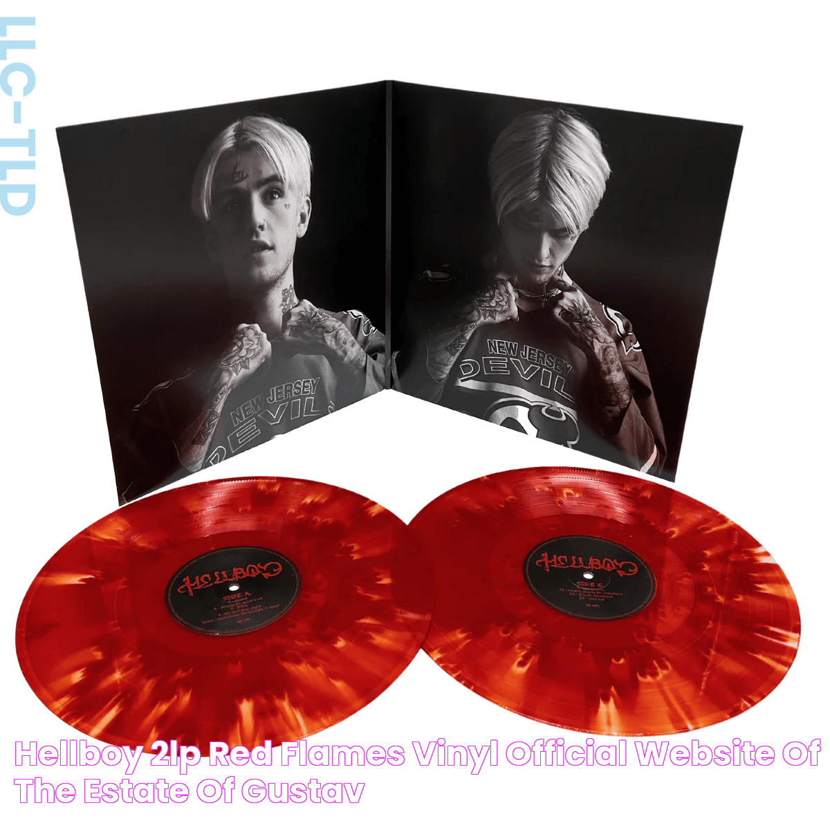 HELLBOY 2LP Red Flames Vinyl Official Website of the Estate of Gustav