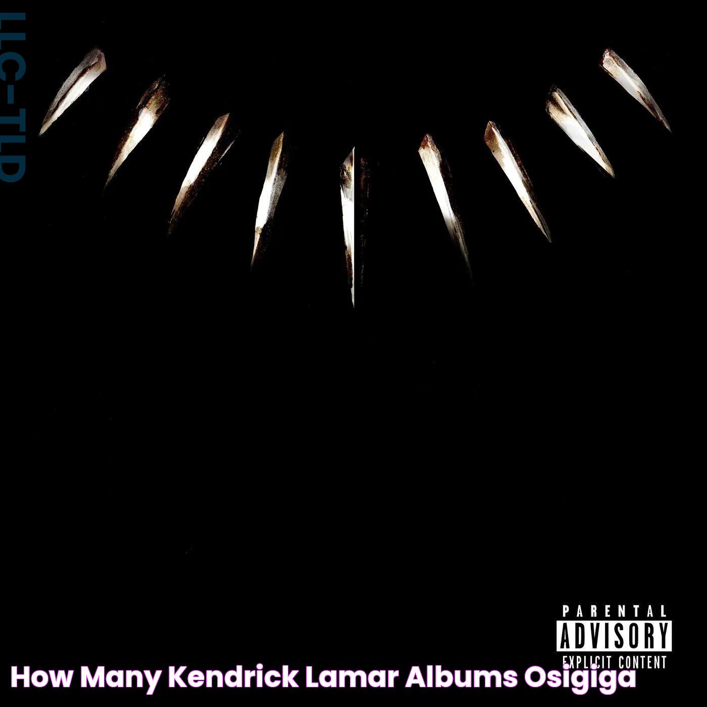 All About Kendrick Lamar: How Many Albums Does Kendrick Lamar Have?