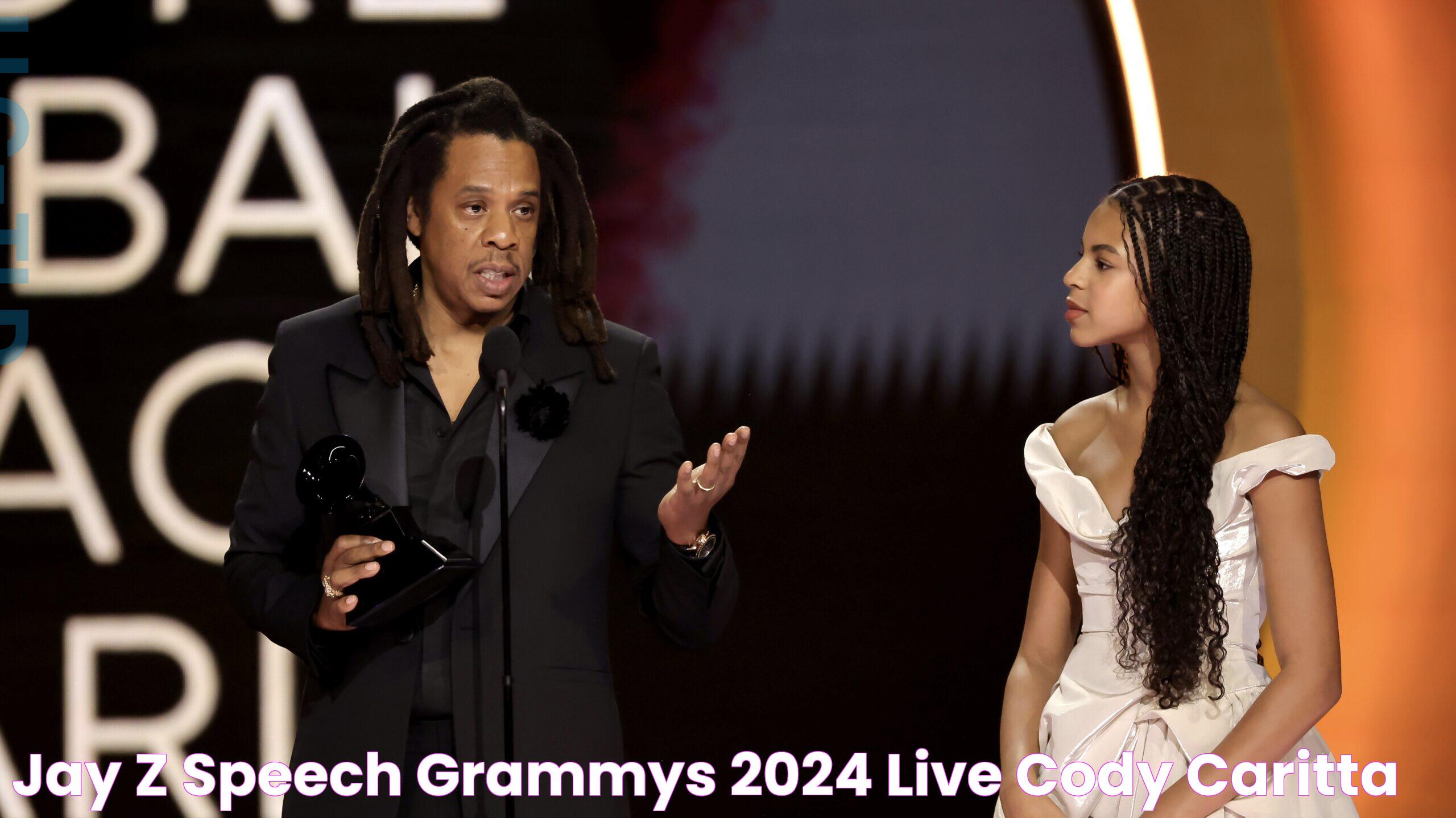 Jay Z Speech Grammys 2024 Live Cody Caritta