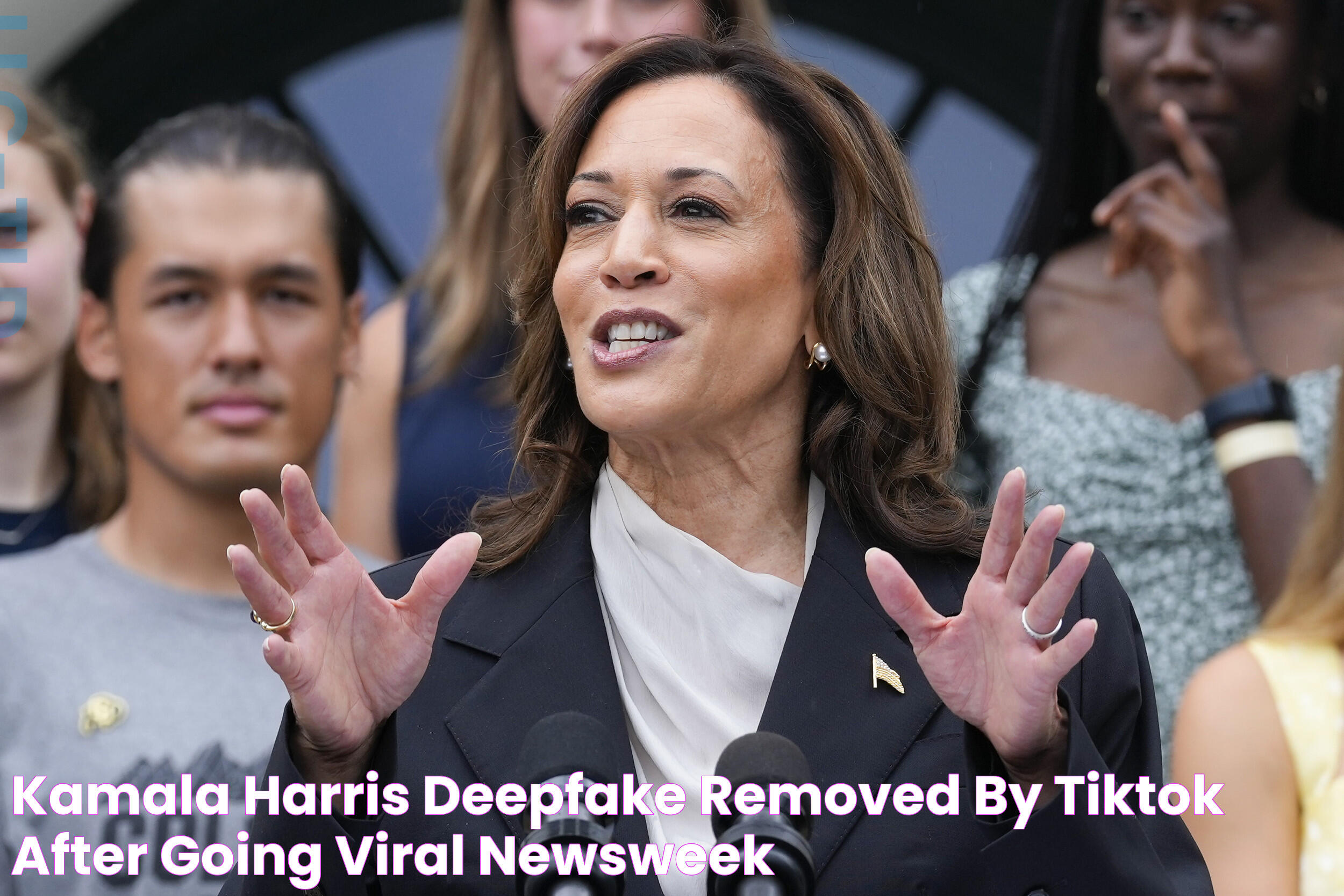 Kamala Harris Deepfake Removed By TikTok After Going Viral Newsweek