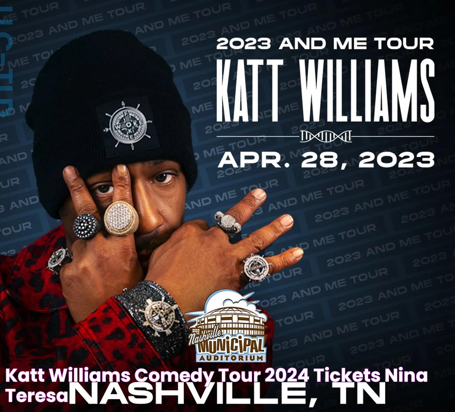 Katt Williams Comedy Tour 2024 Tickets Nina Teresa