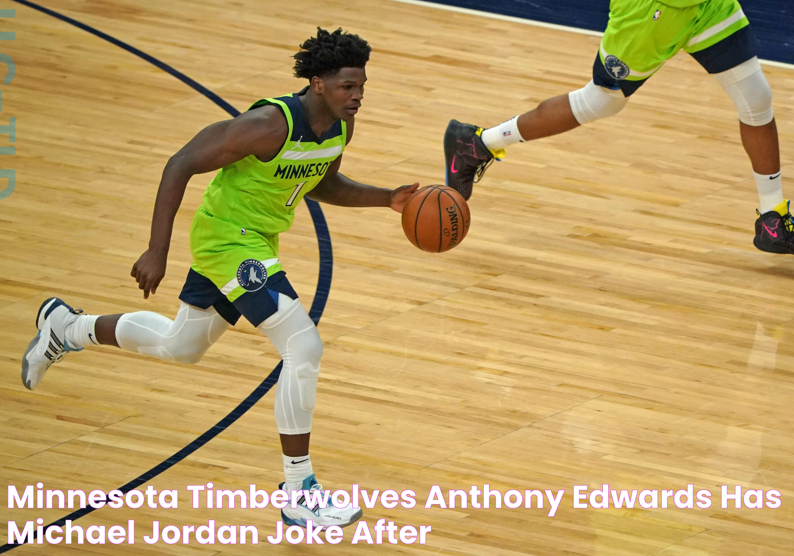 Minnesota Timberwolves' Anthony Edwards has Michael Jordan joke after