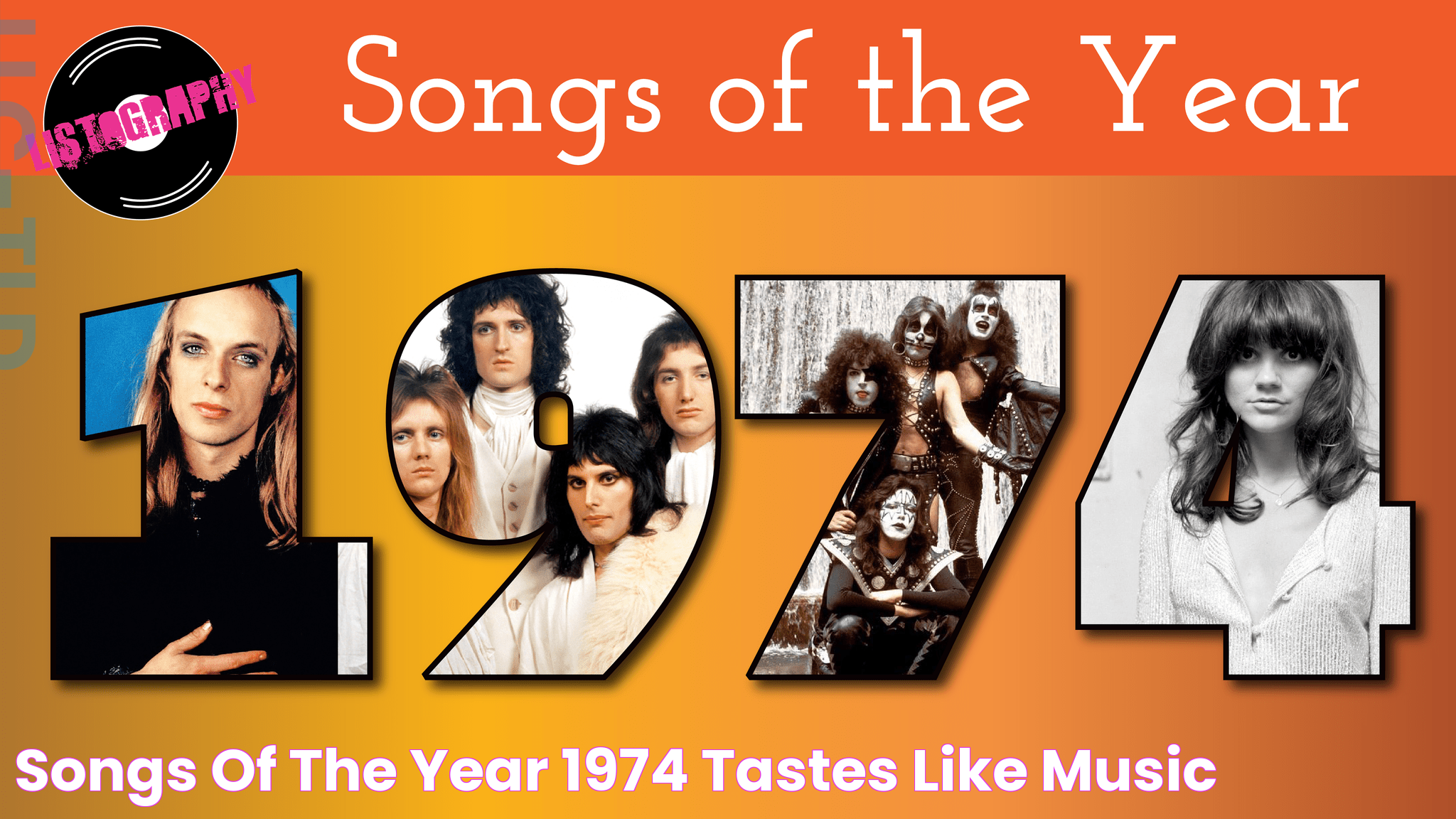 Songs of the Year 1974 Tastes Like Music