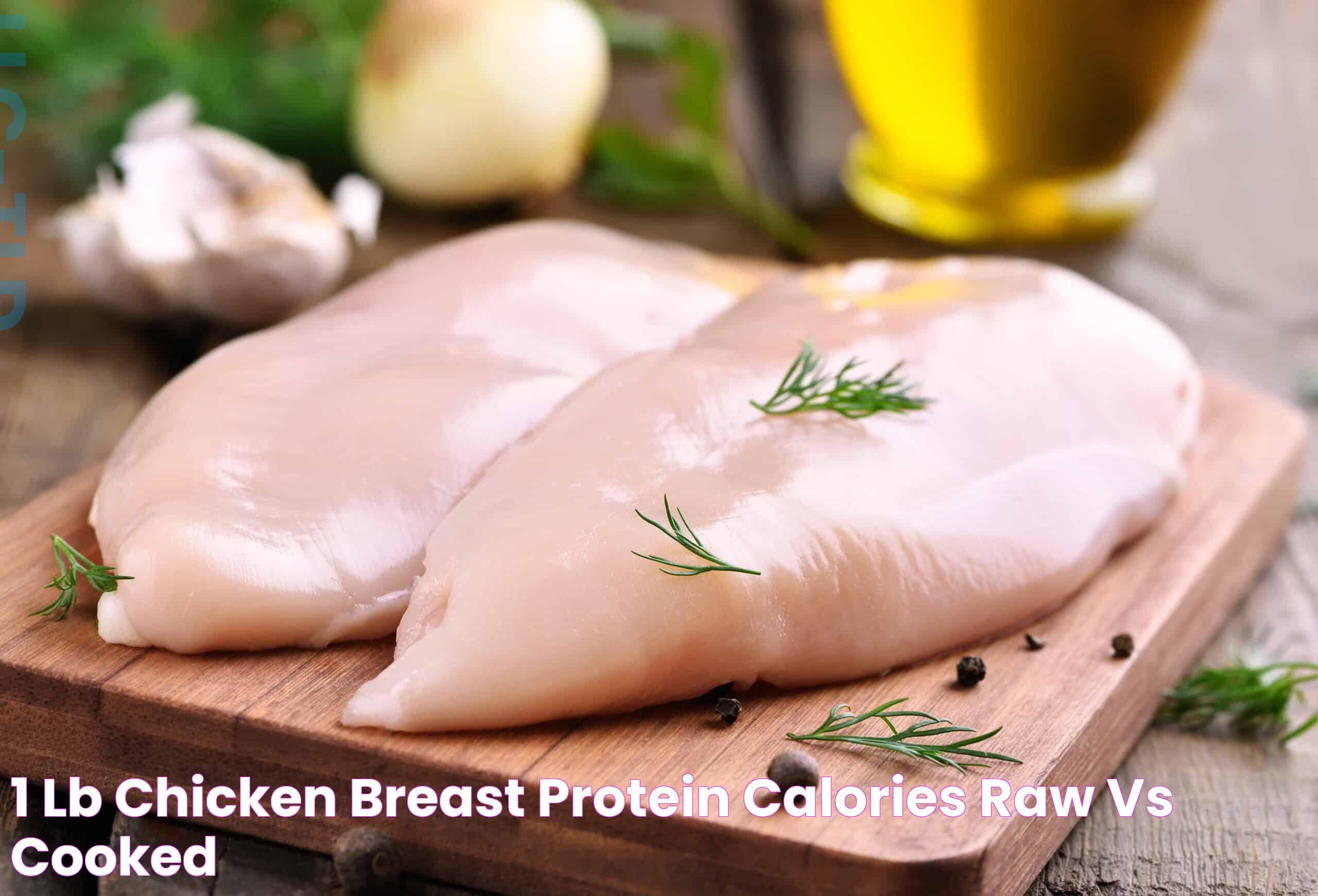 Healthy Options: Raw Chicken Breast Anmted For Your Meals