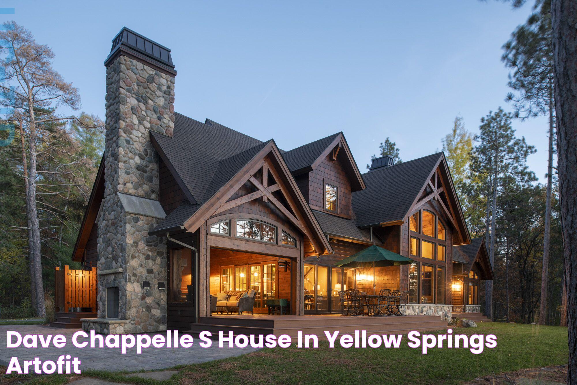 Yellow Springs Dave Chappelle House: A Closer Look At The Iconic Residence