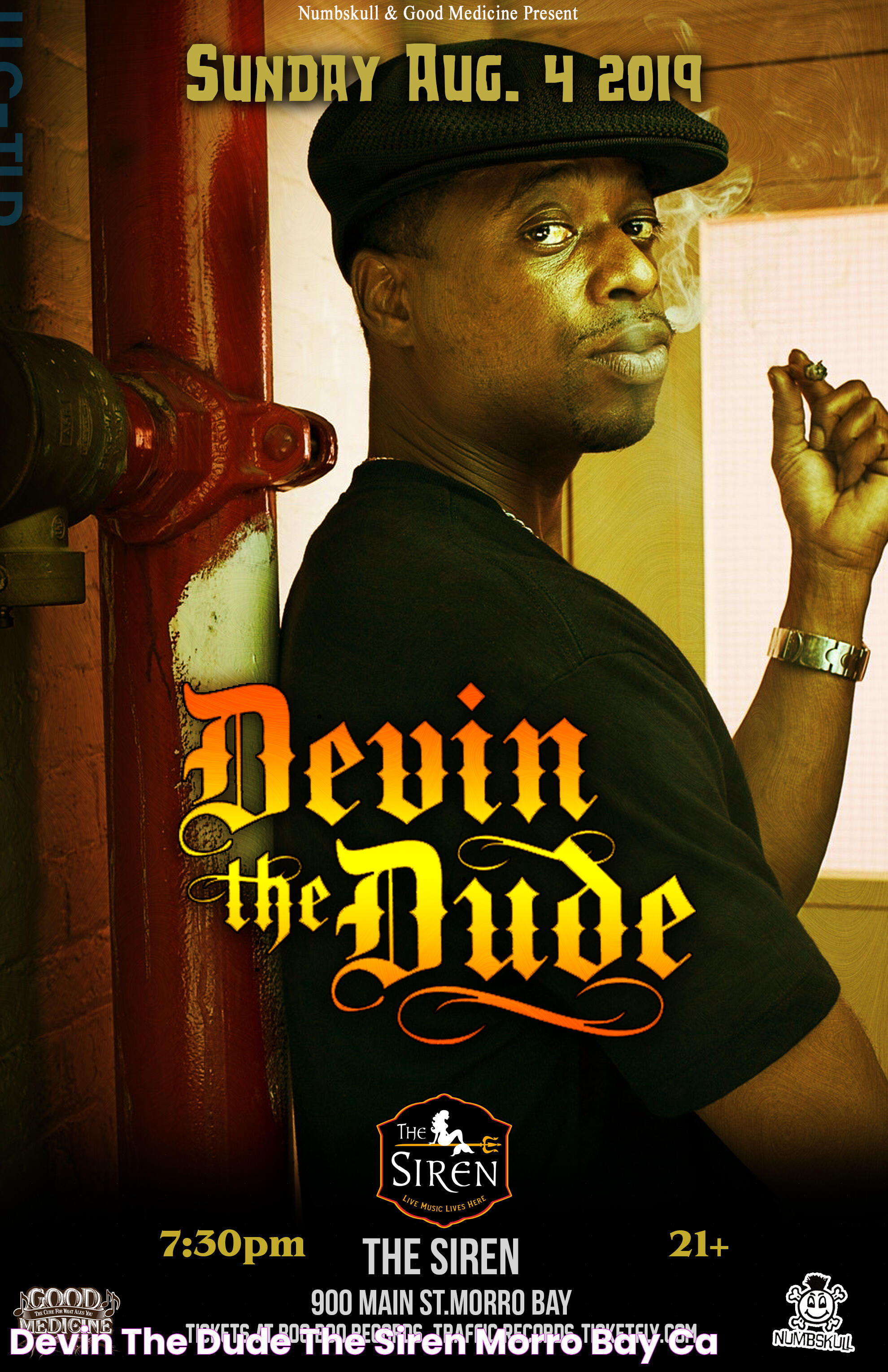 Devin The Dude The Siren, Morro Bay, CA