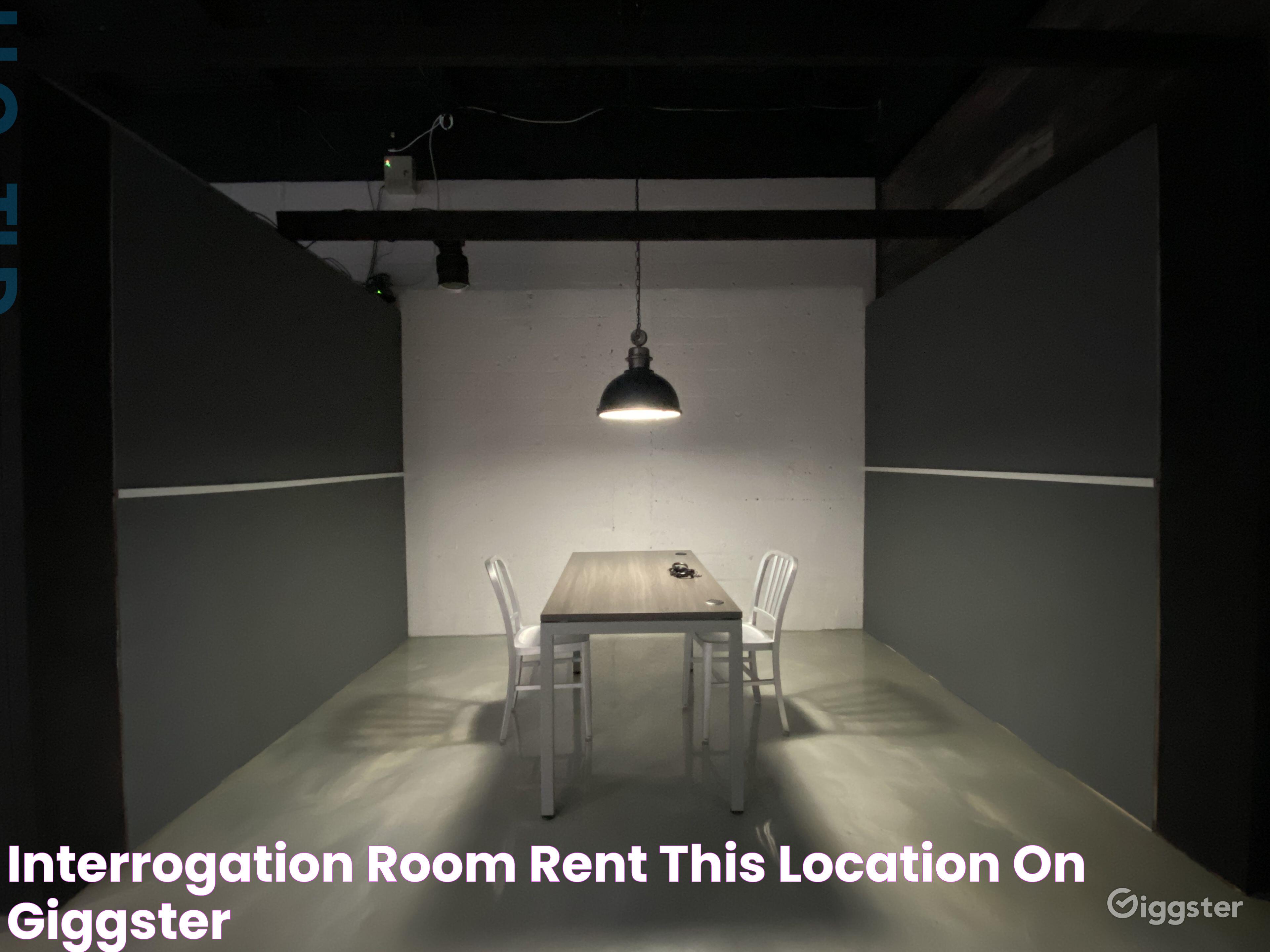 INTERROGATION ROOM Rent this location on Giggster