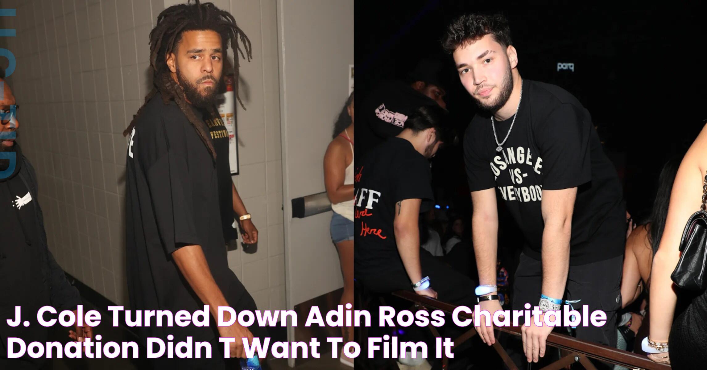 The Impact Of Adin Ross And J. Cole On Modern Culture