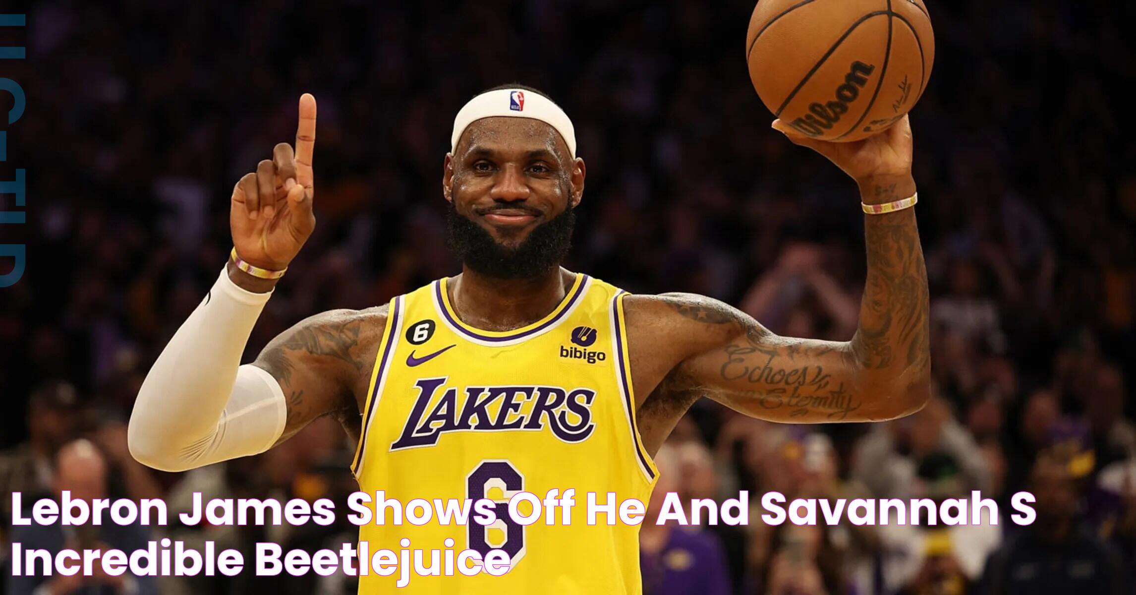 Lebron James Beetlejuice: A Unique Blend Of Basketball And Pop Culture