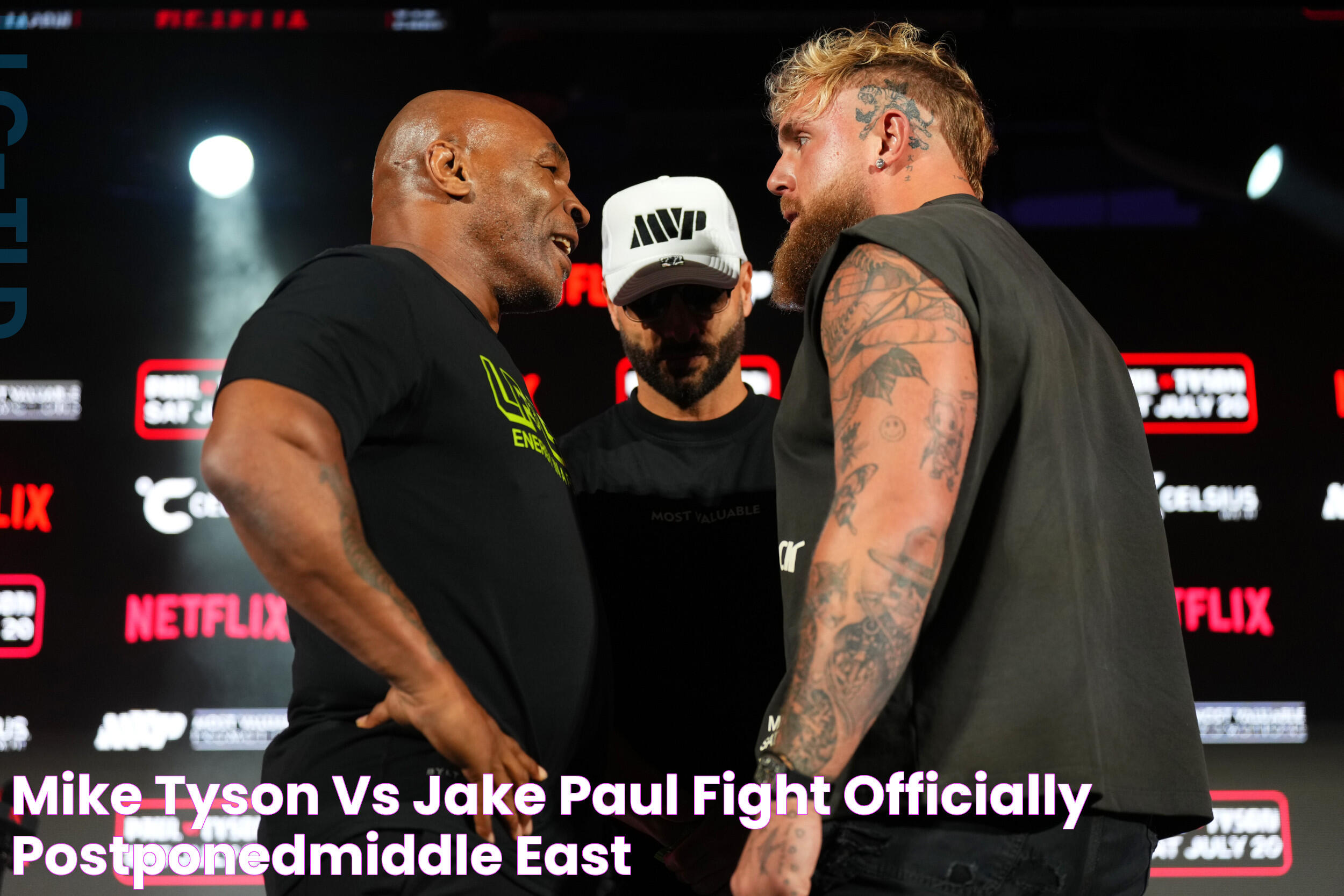 Mike Tyson vs Jake Paul Fight Officially PostponedMiddle East