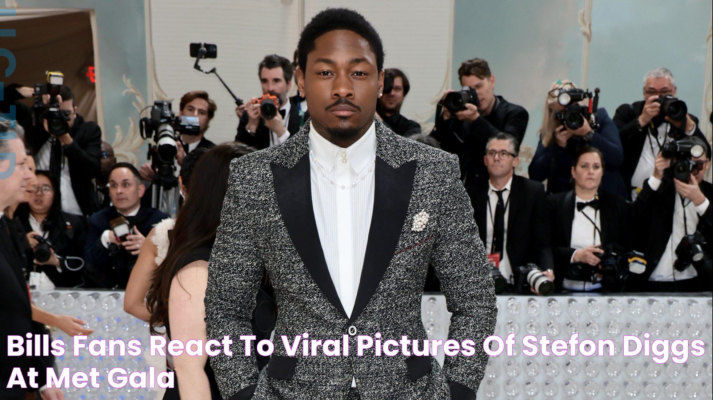 Bills Fans React to Viral Pictures of Stefon Diggs at Met Gala