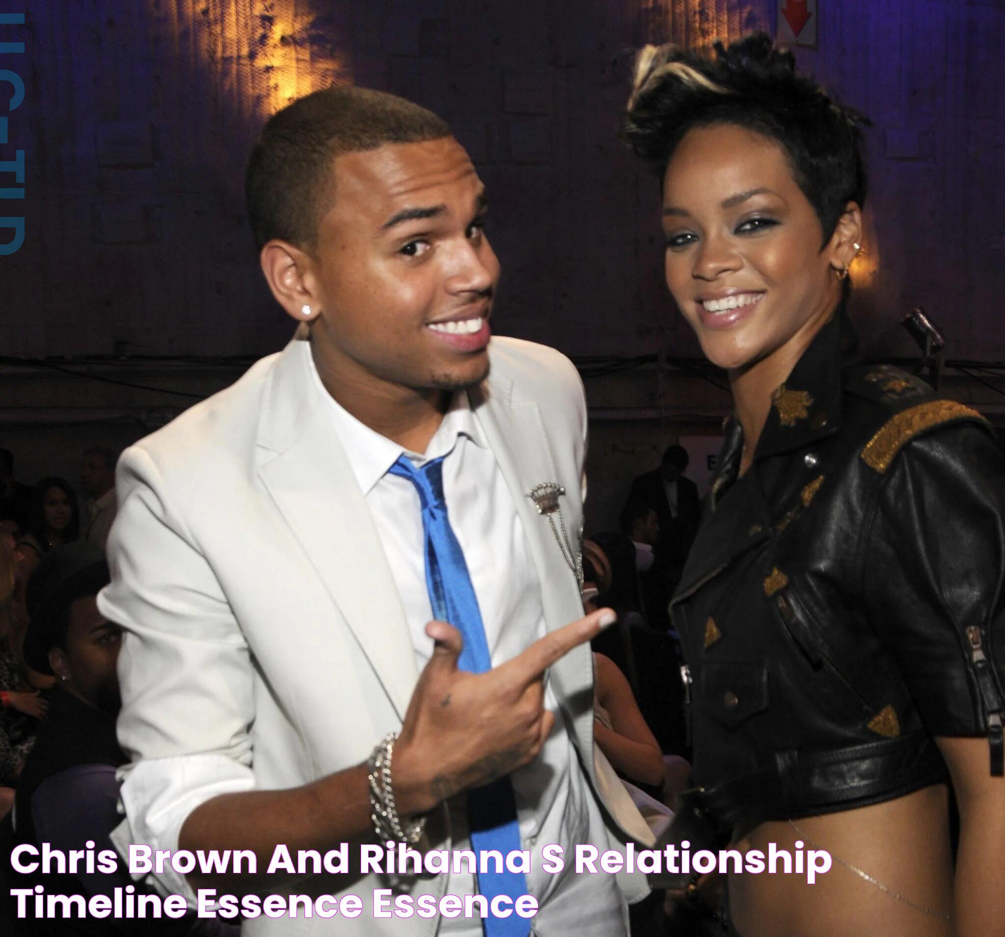 Chris Brown and Rihanna's Relationship Timeline Essence Essence