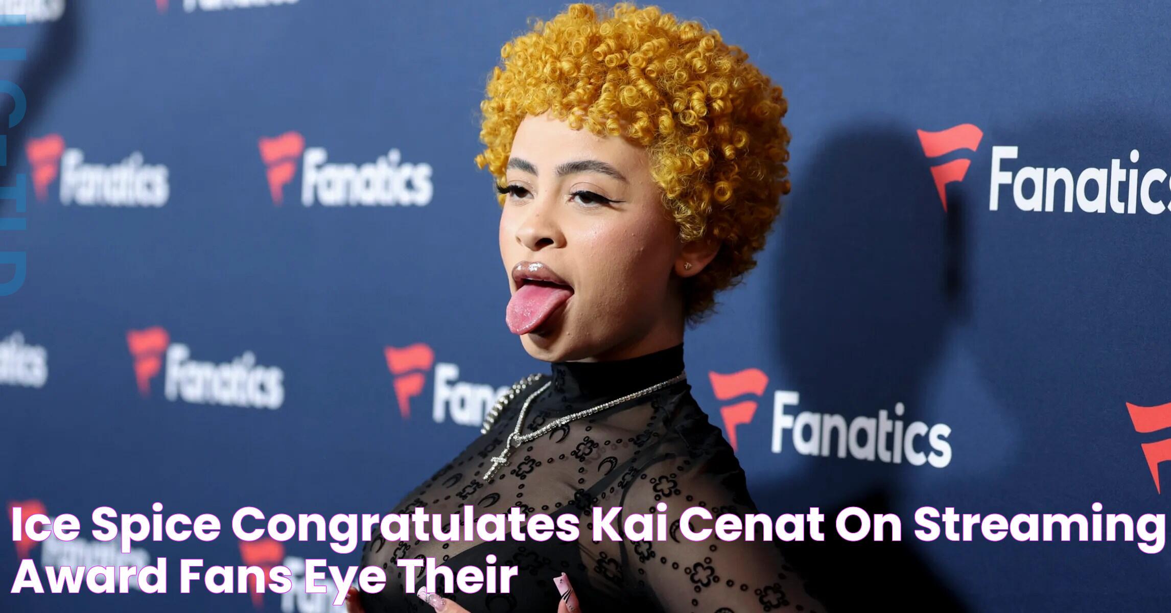 Ice Spice Congratulates Kai Cenat On Streaming Award, Fans Eye Their